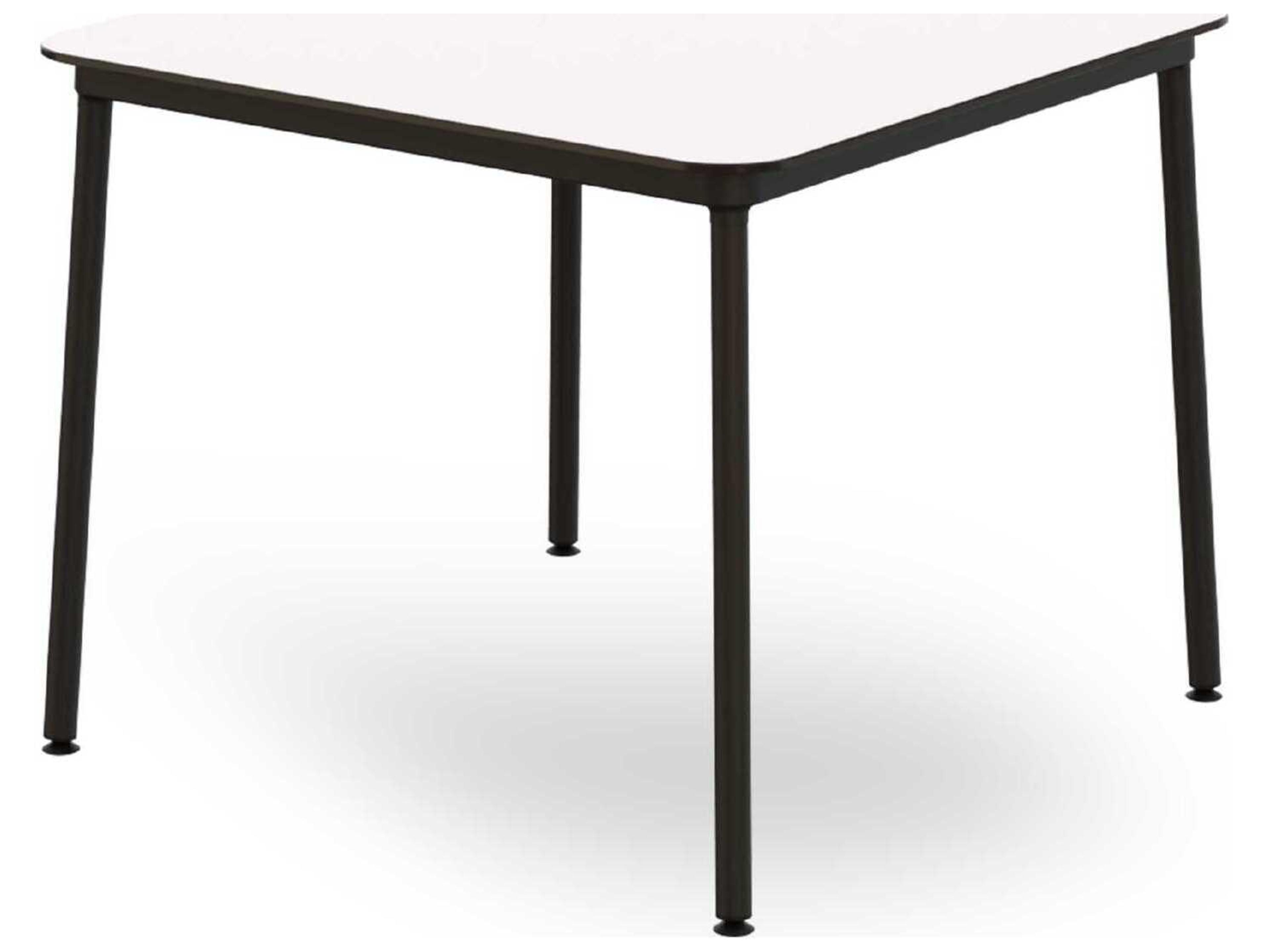Resol Hub Square Dining Table 35x35 White