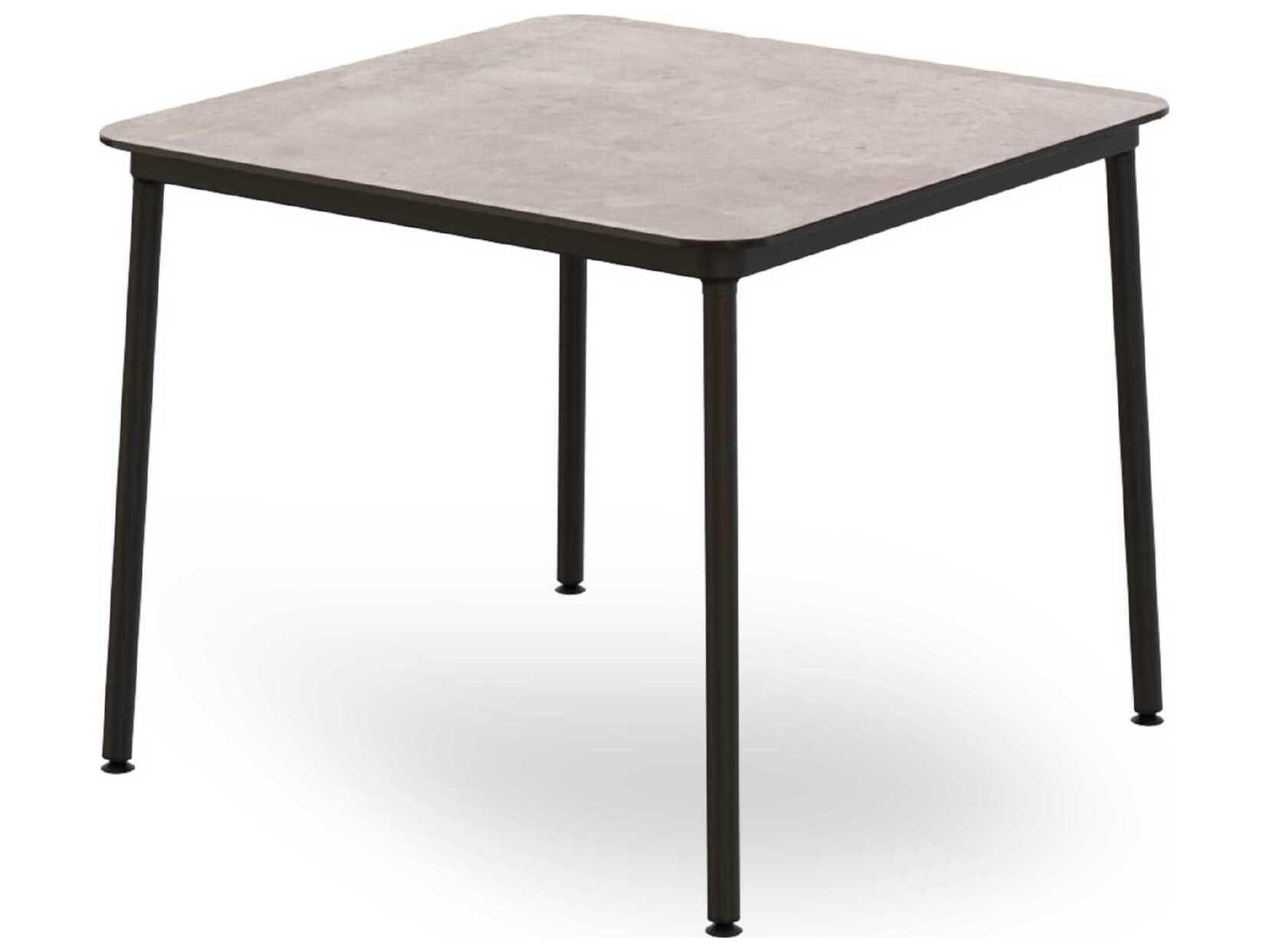 Resol Hub Square Dining Table 35x35 Cement
