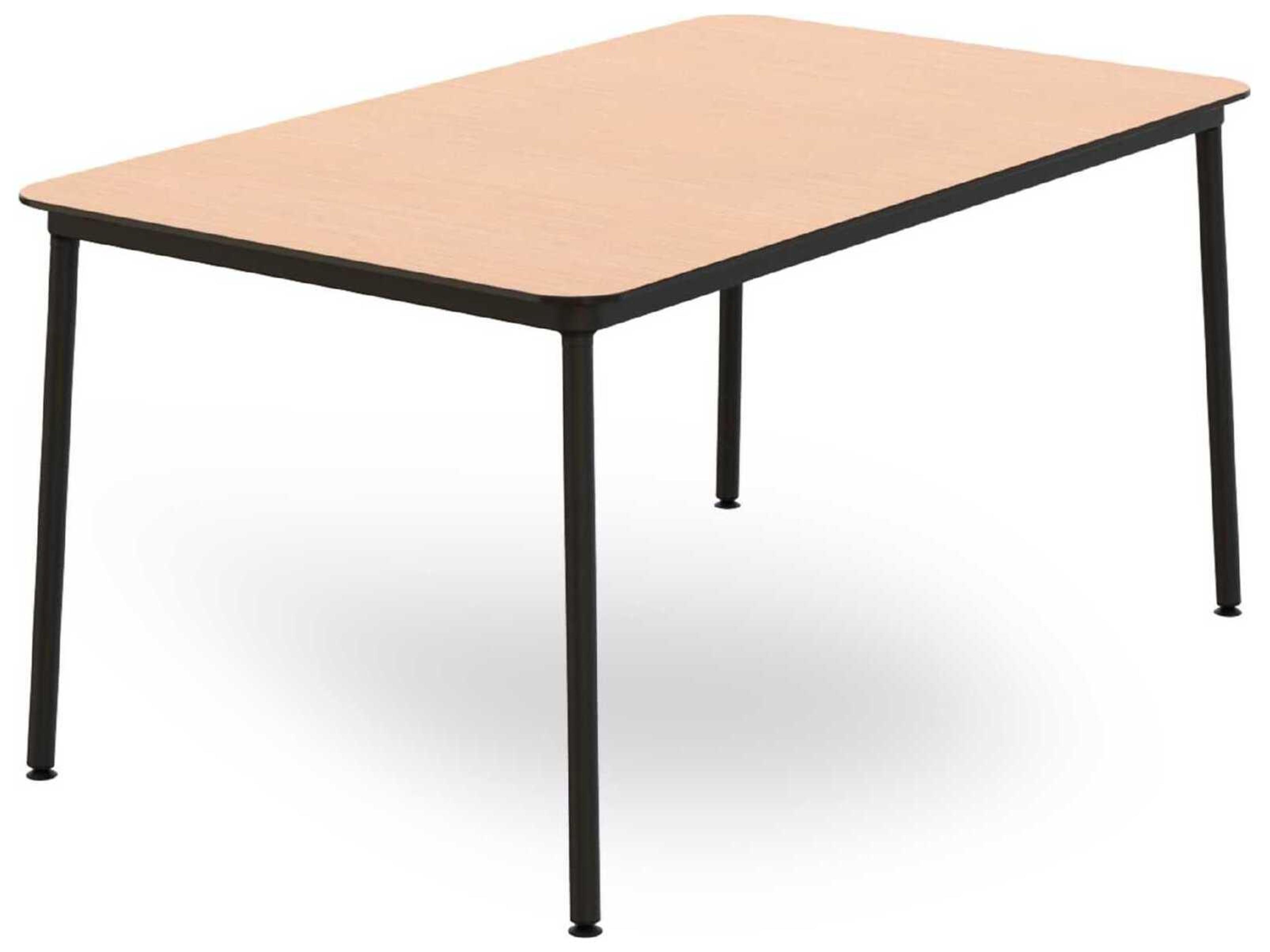 Resol Hub Rectangular Dining Table 59x35 Natural Oak