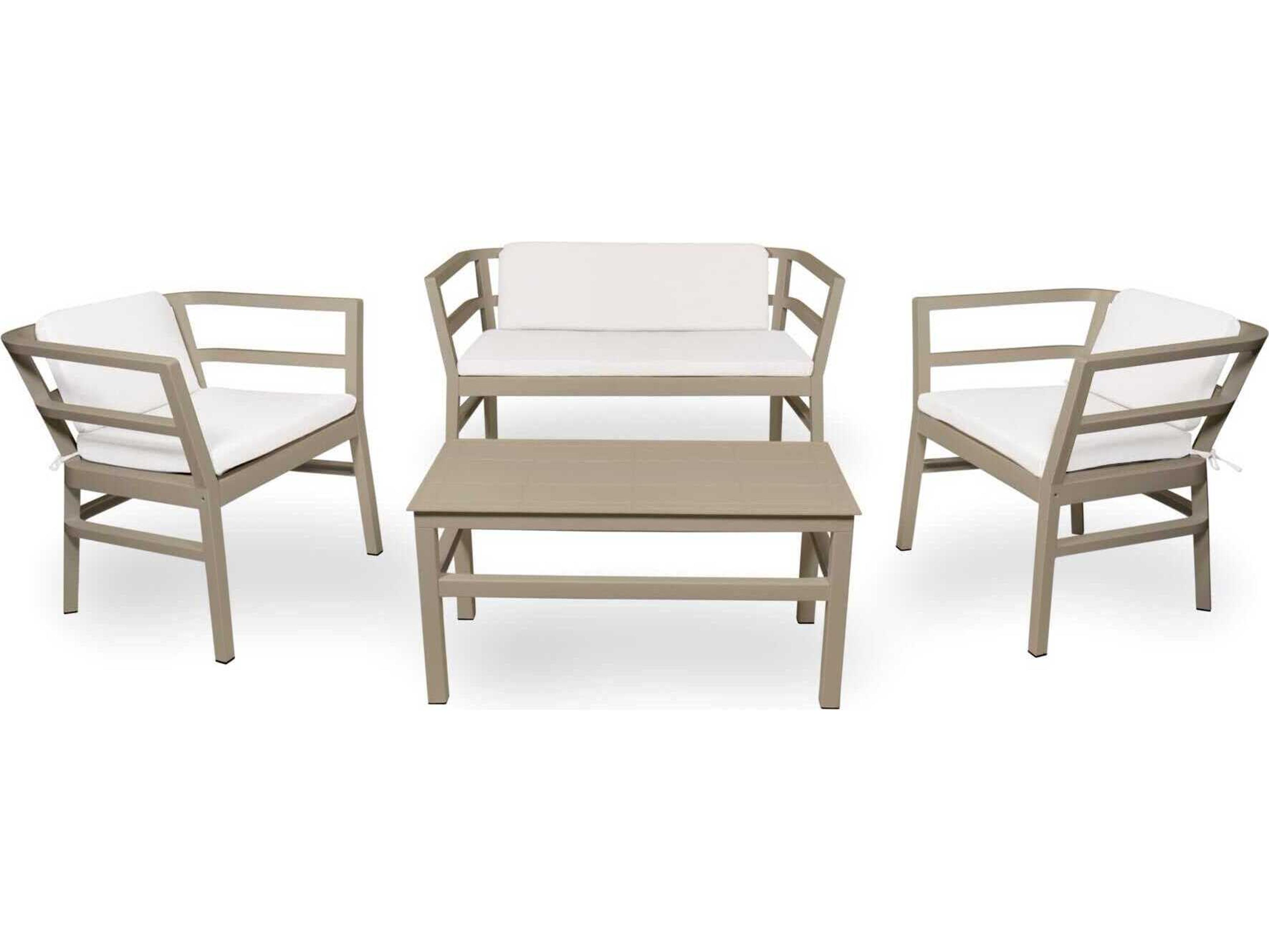 Resol Click-Clack 4 Piece Conversation Set Sand