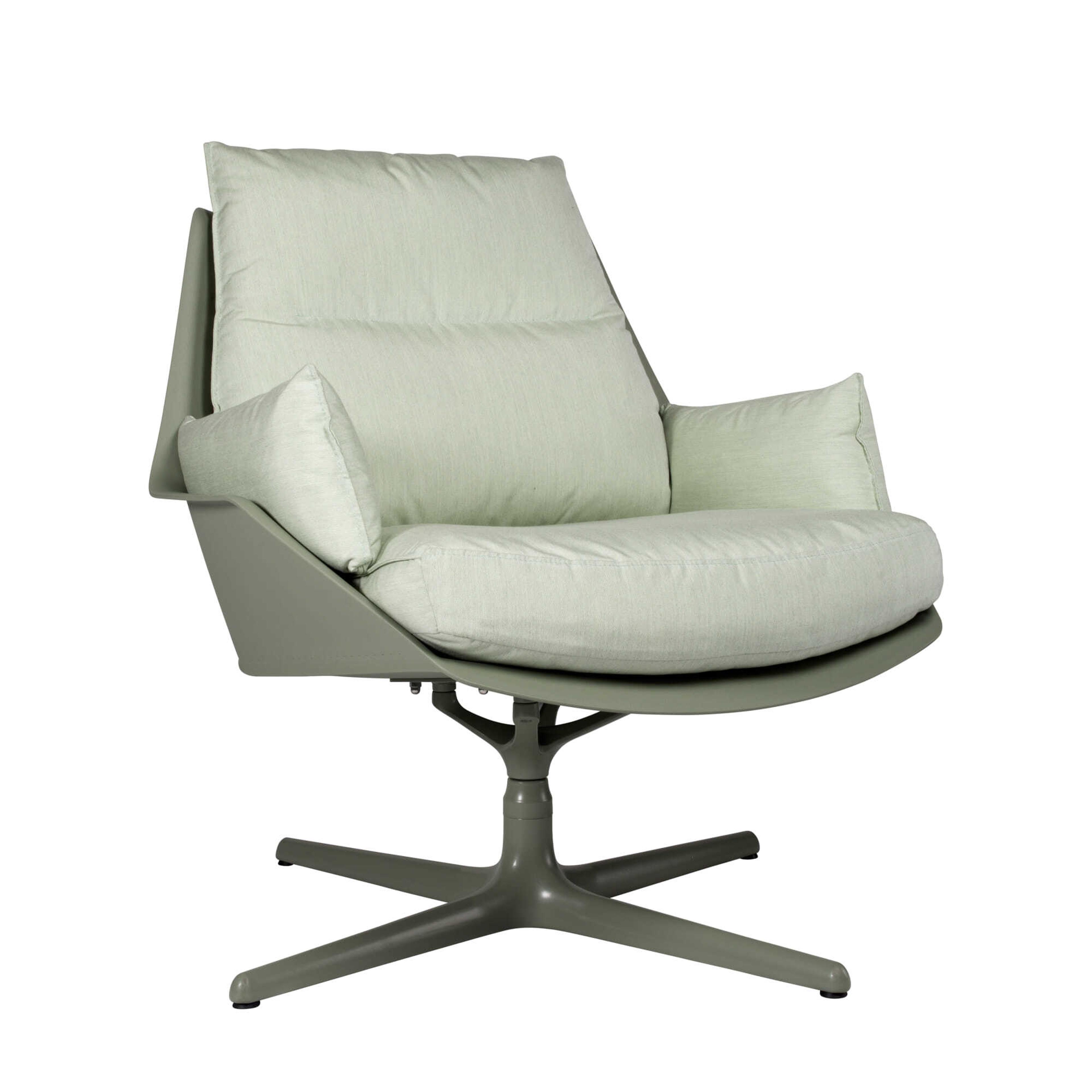 Resol Anou Toledo Lounge Chair Greenish Grey Mint