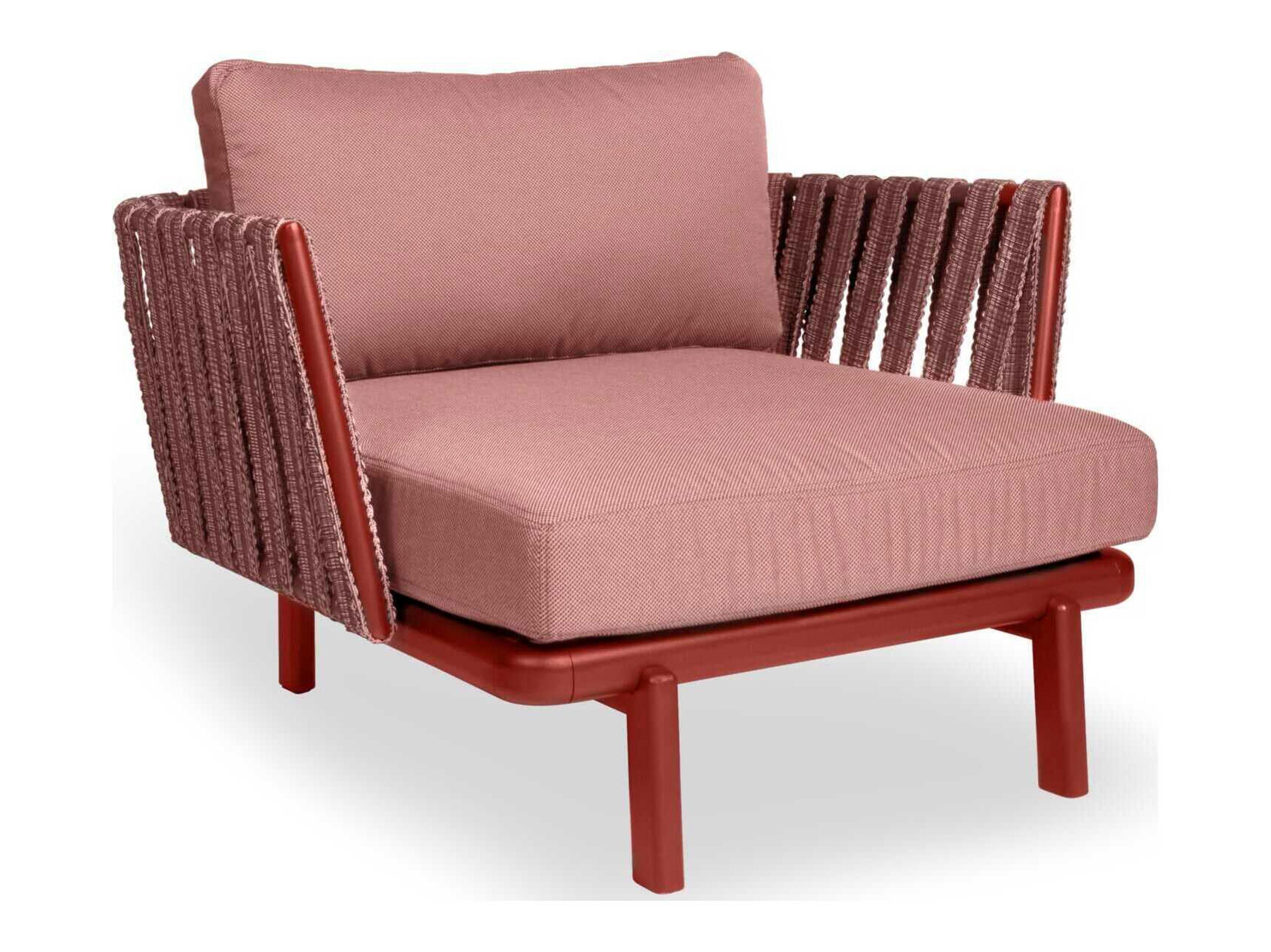 Anthea Easy Lounge Chair Garnet