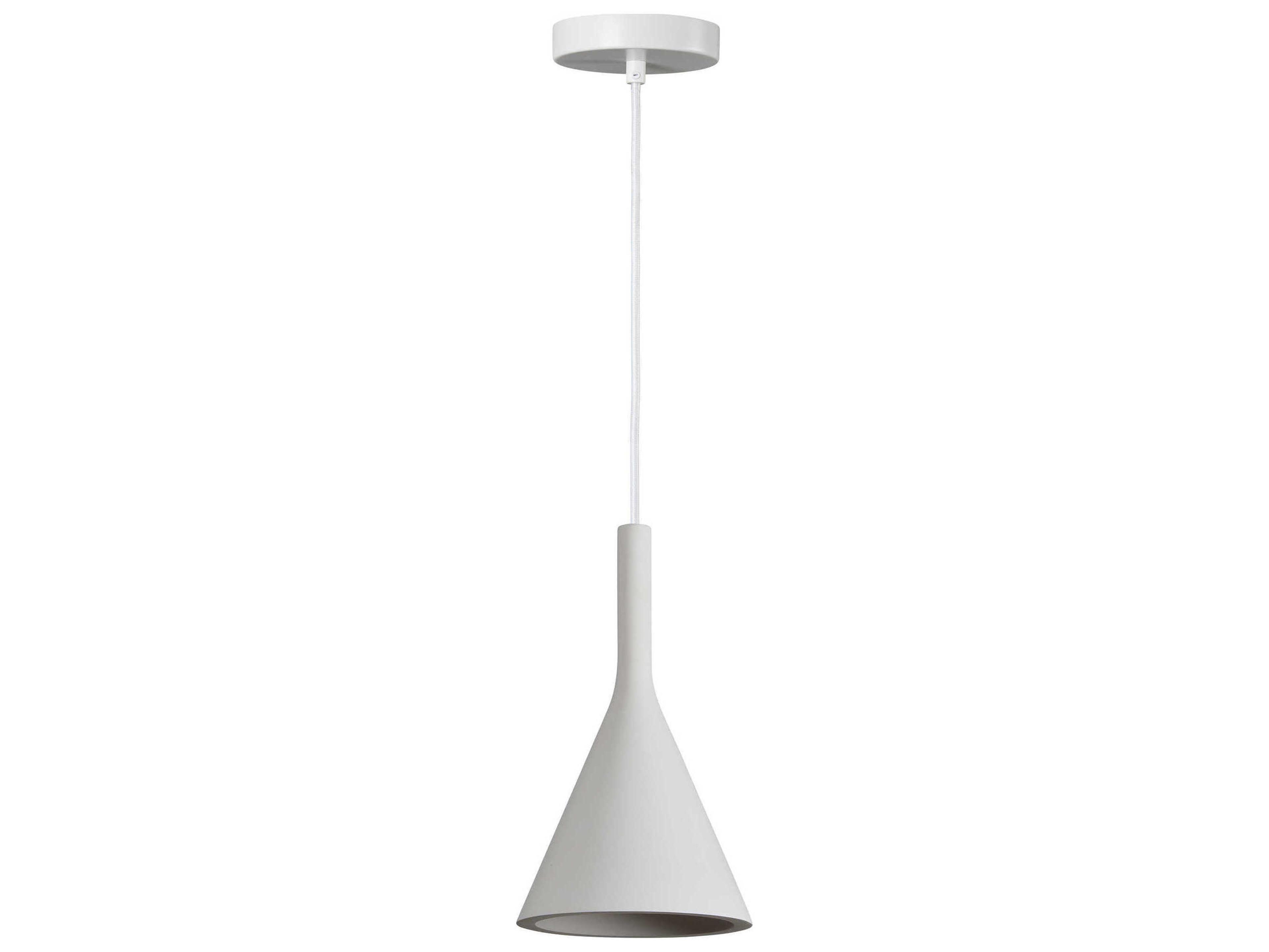 Renwil Hottah 1-Light White Mini Pendant