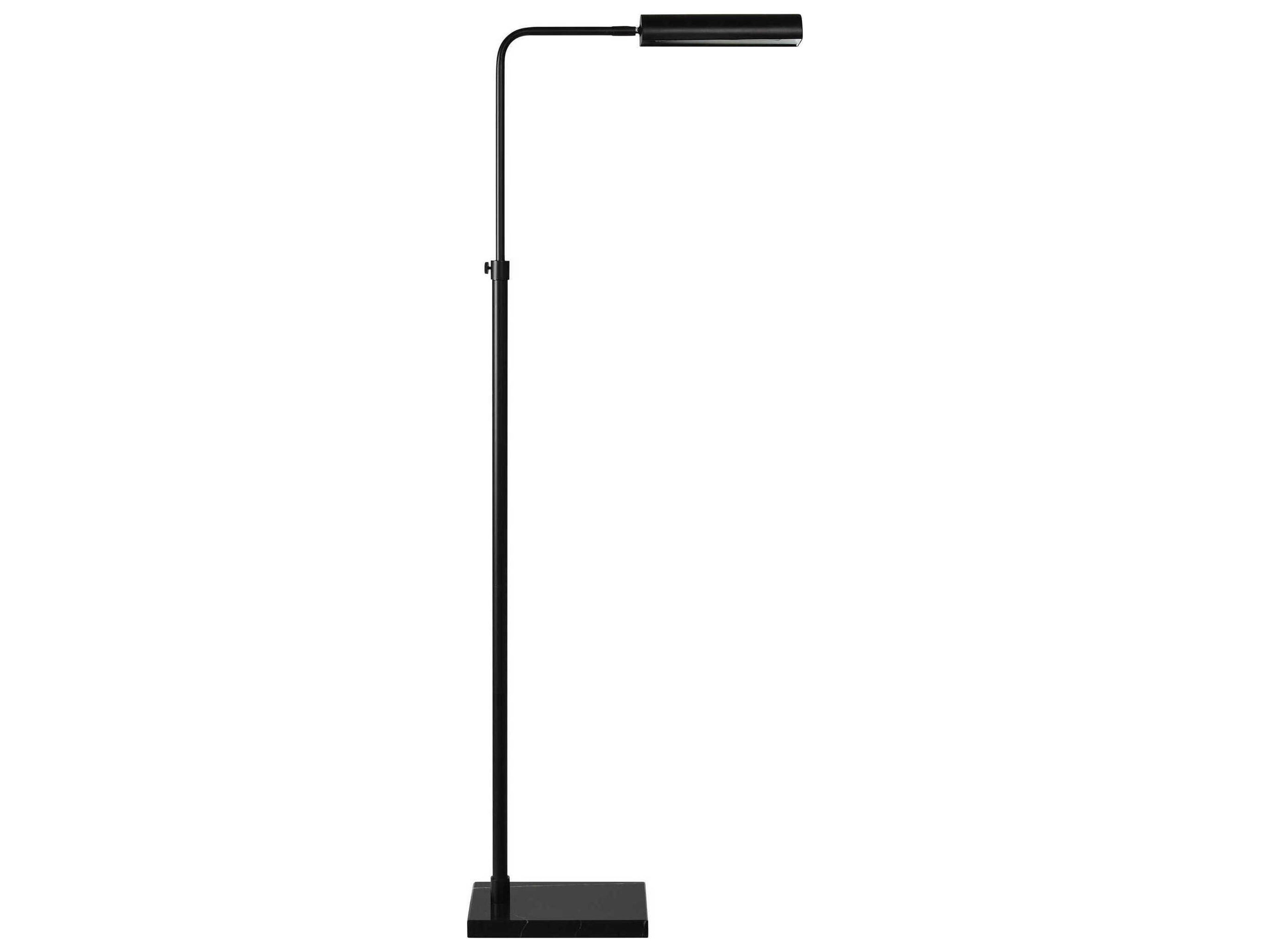 Renwil Fadia Matte Black Iron Floor Lamp