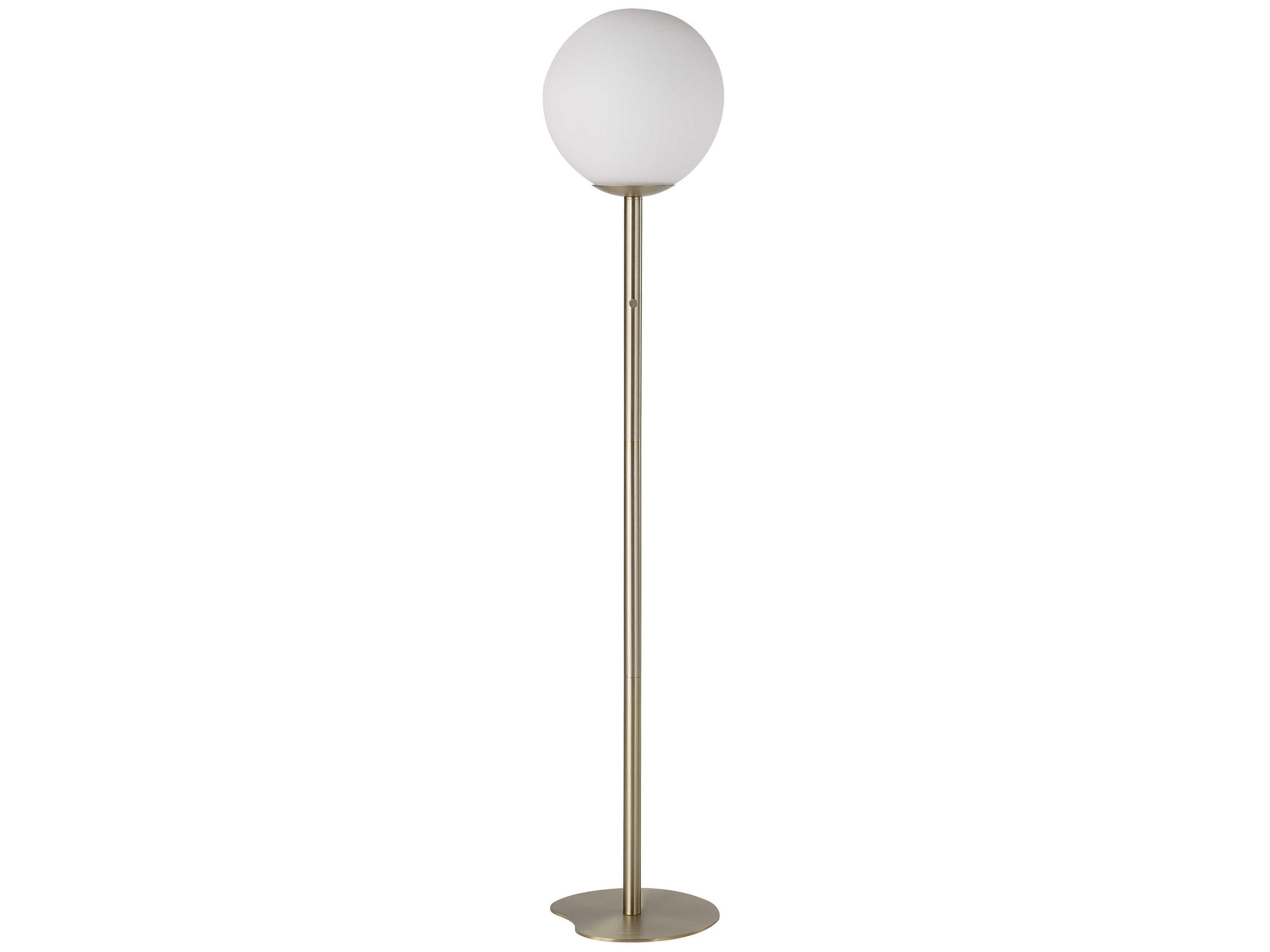 Renwil Koloa Plated Champagne Gold Floor Lamp
