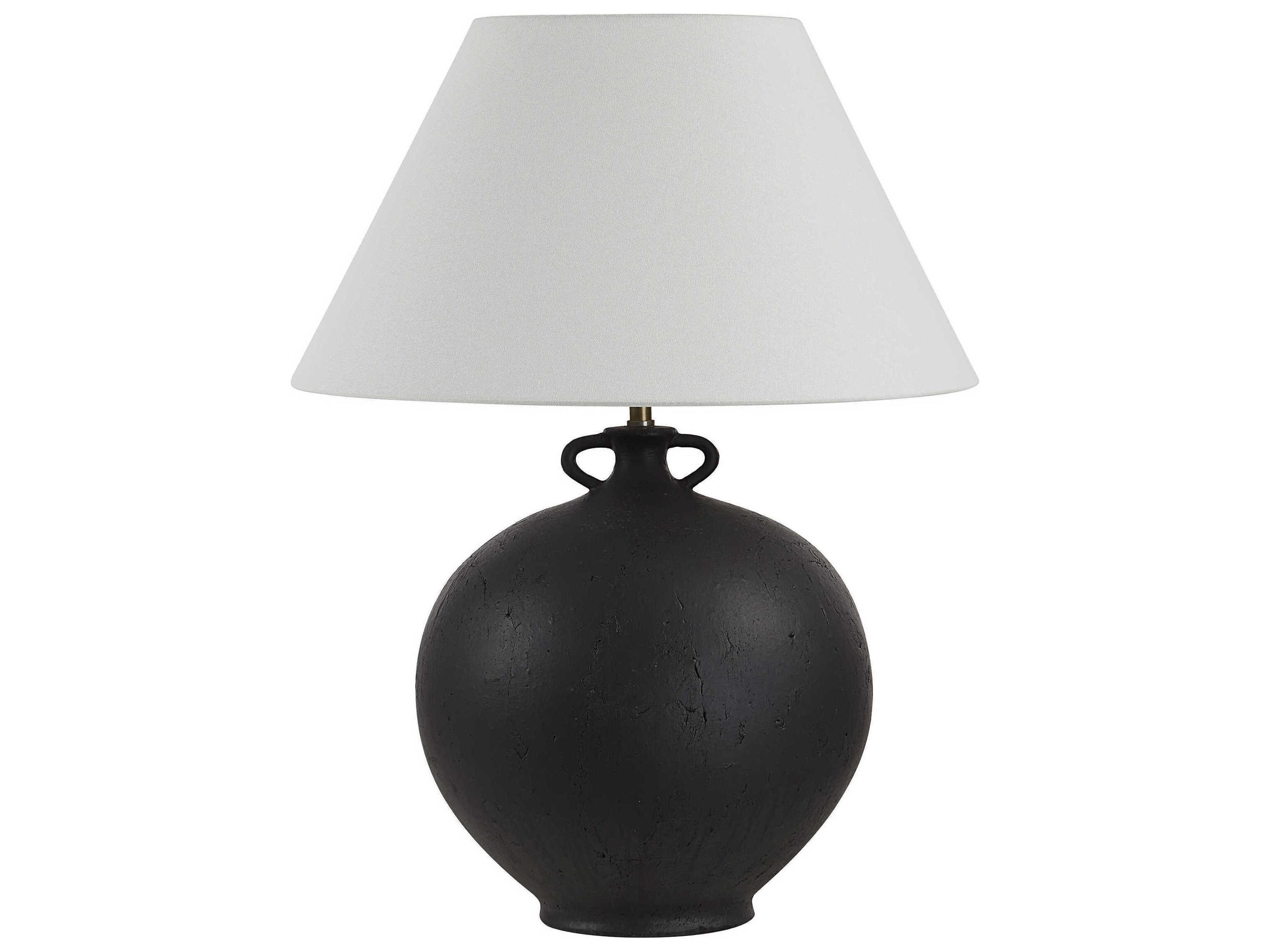 Renwil Alicia Antique Black Buffet Lamp