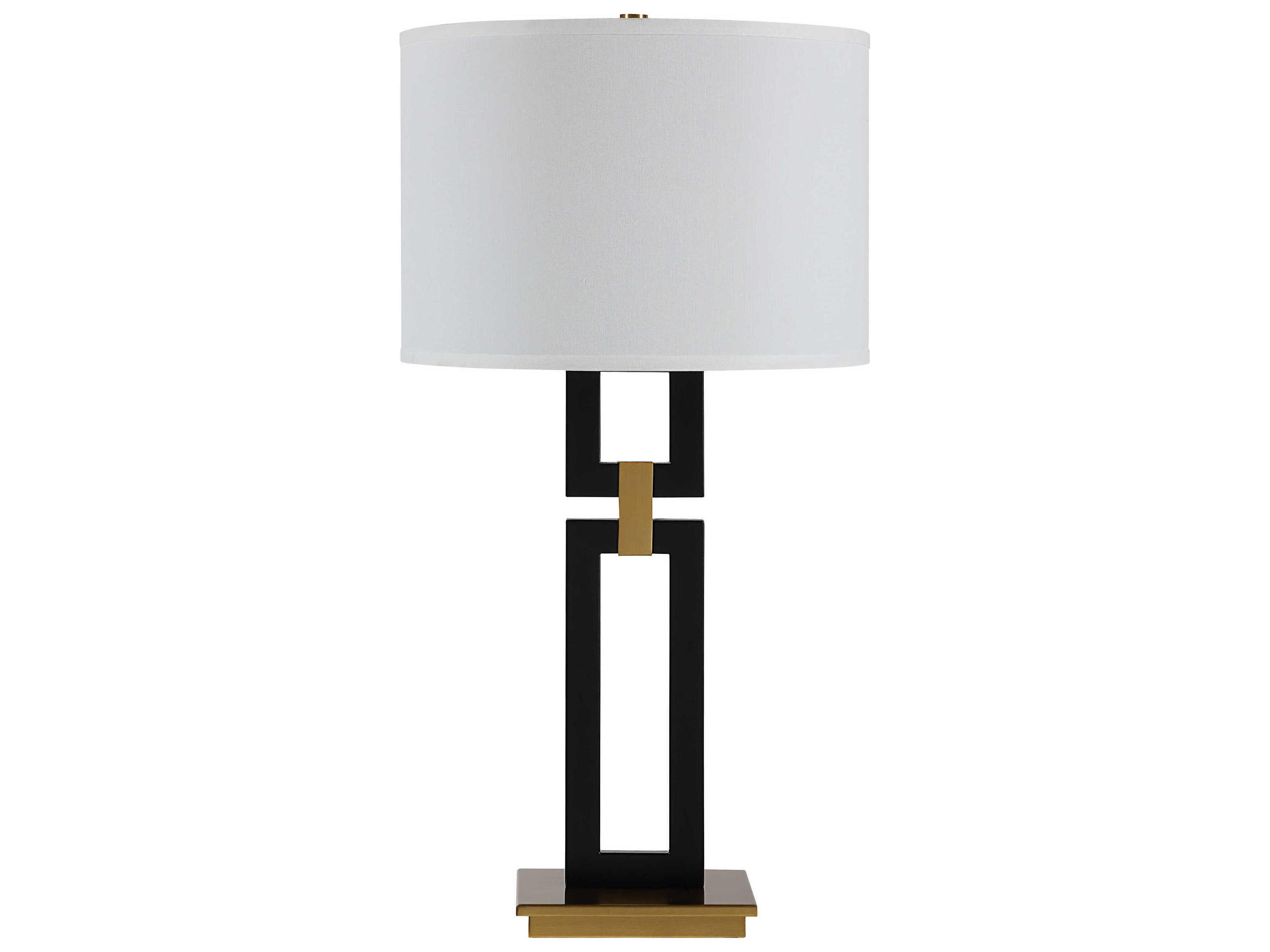 Renwil Lila Matte Black Buffet Lamp