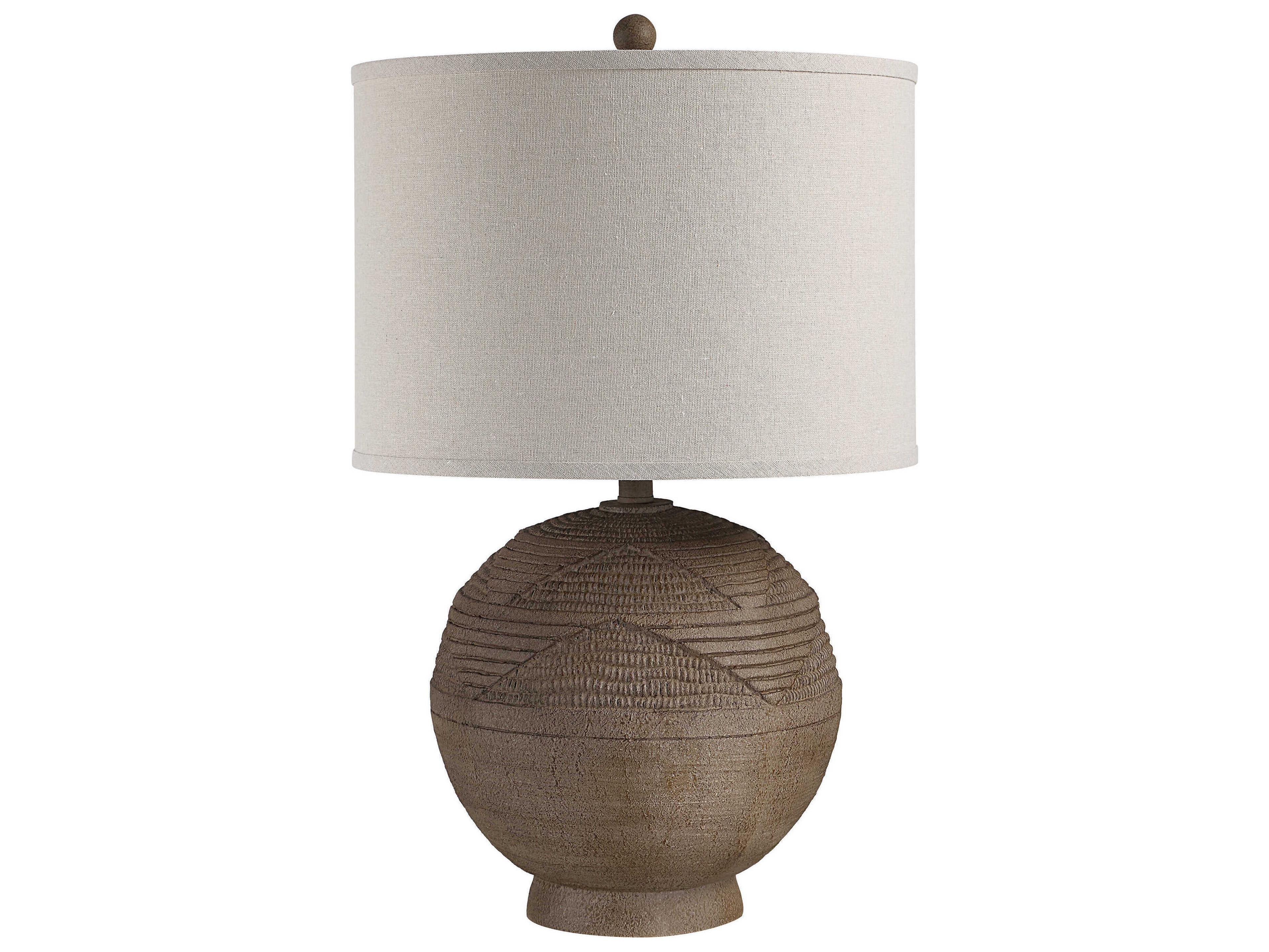 Renwil Malya Textured Brown Buffet Lamp