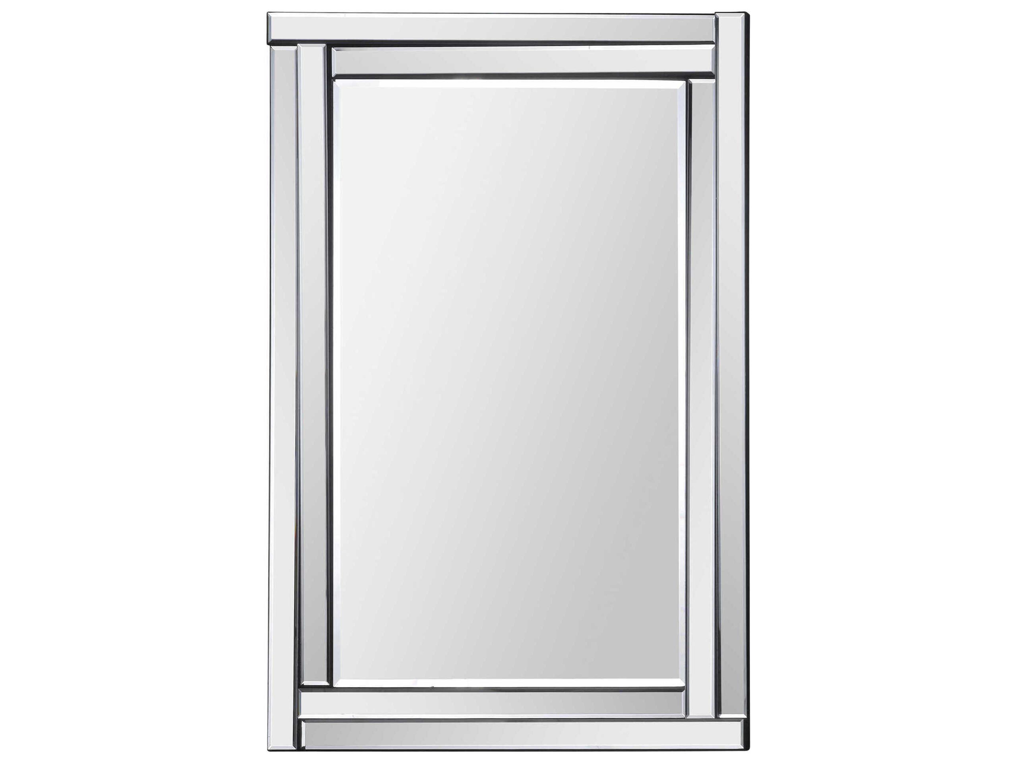 Renwil Ava Clear Rectangular Wall Mirror