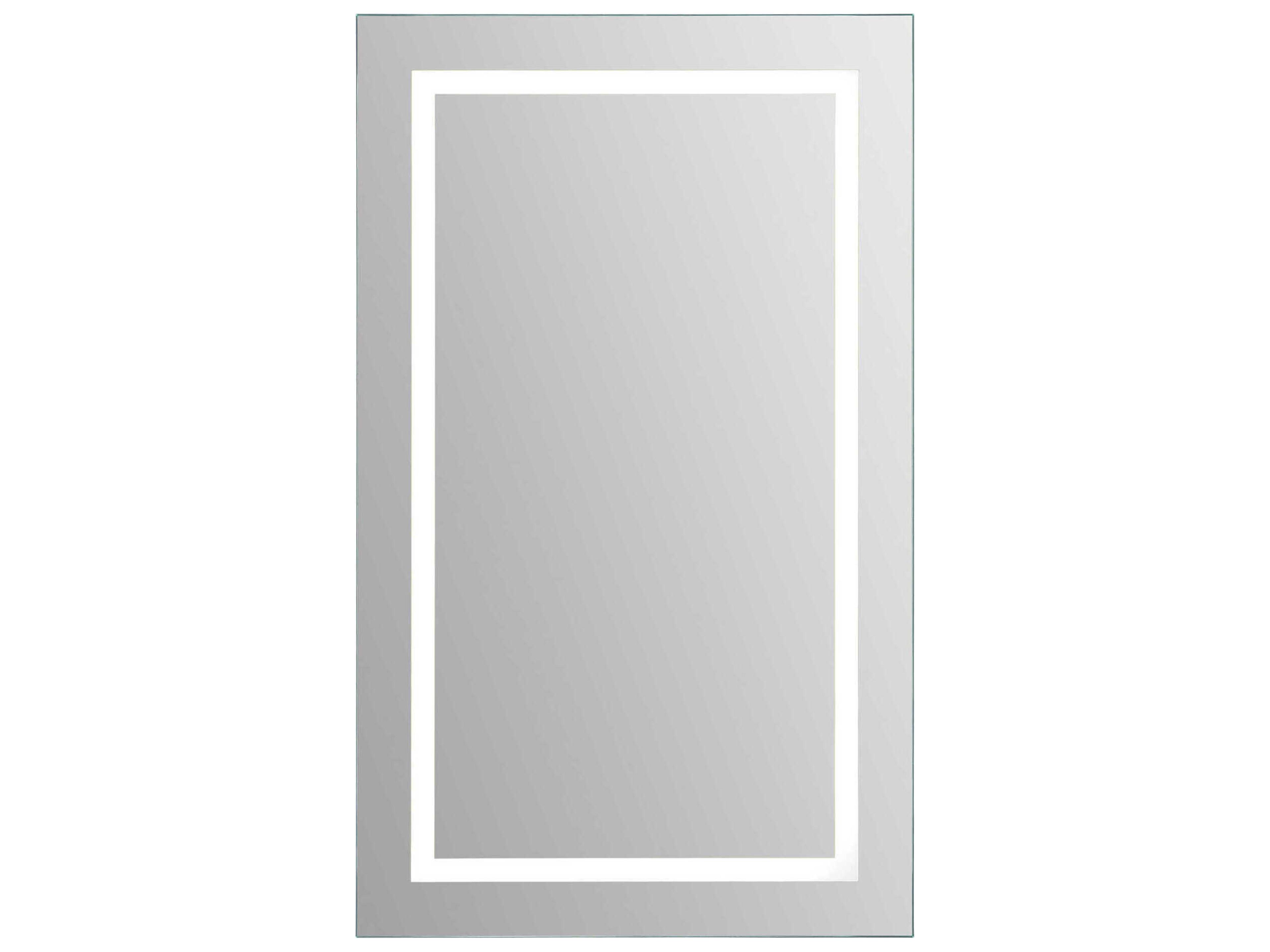Renwil Adele Clear Rectangular Wall Mirror