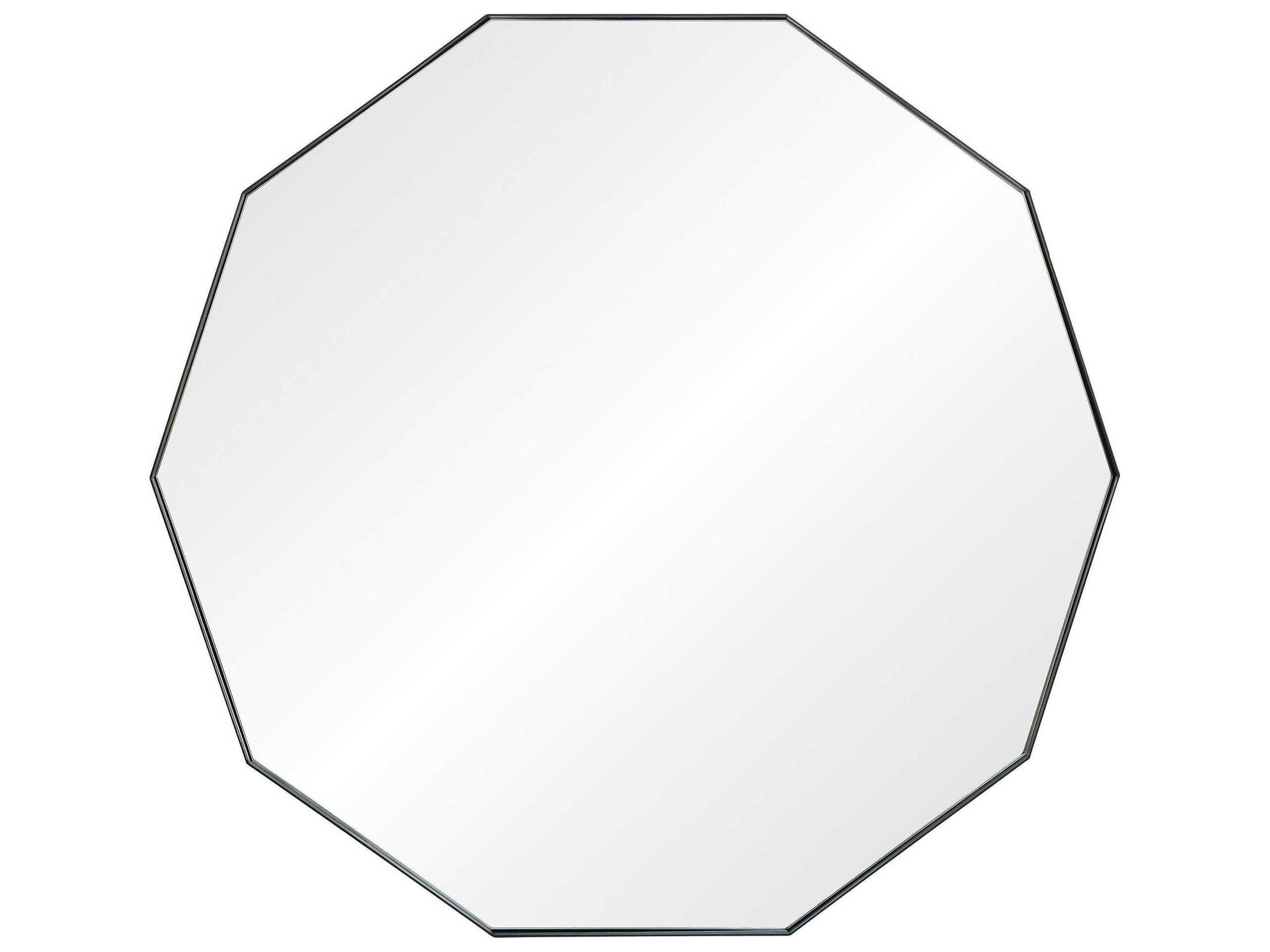 Renwil Christian Matte Black Wall Mirror