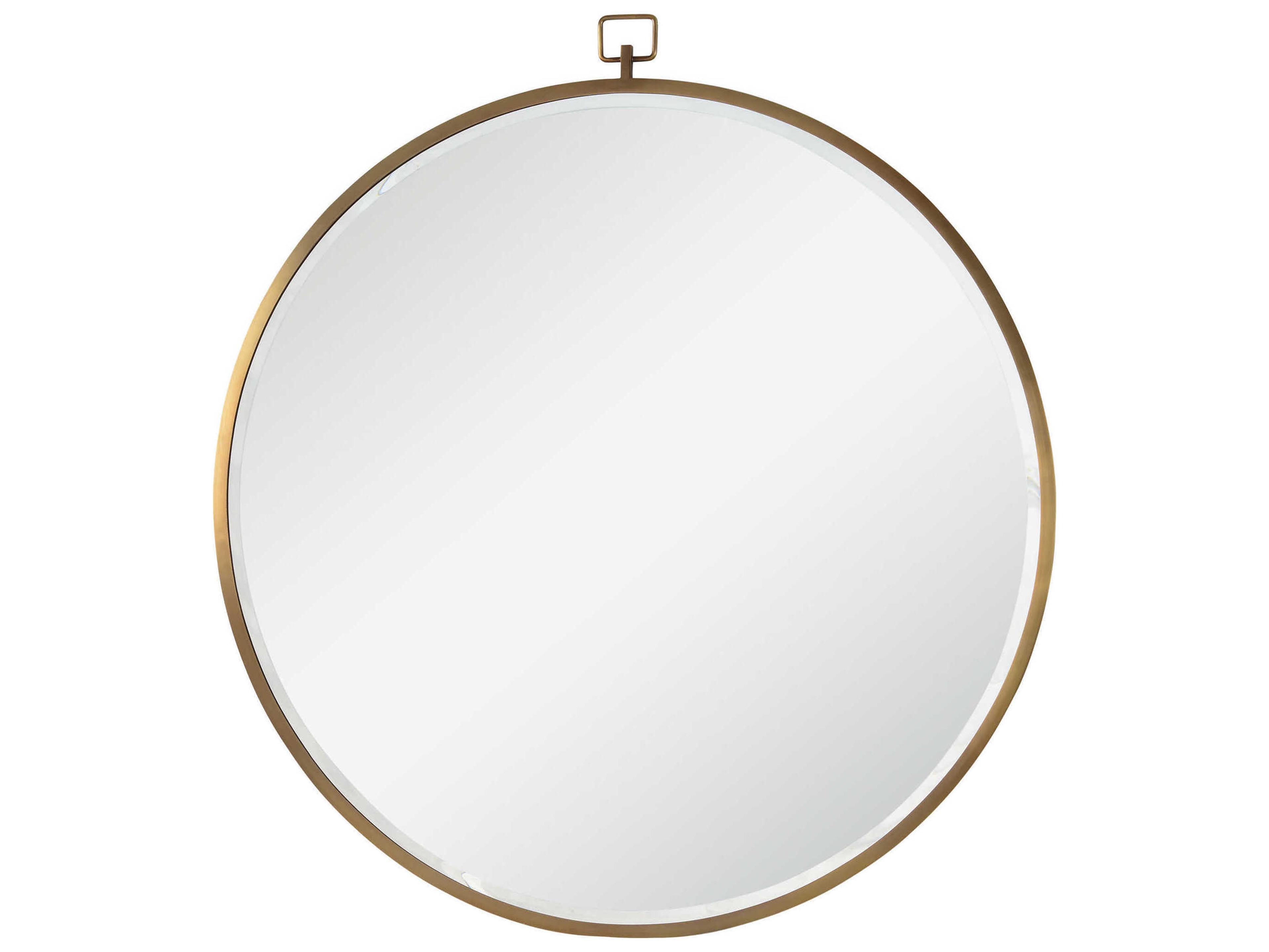 Renwil Azam Bronze Round Wall Mirror