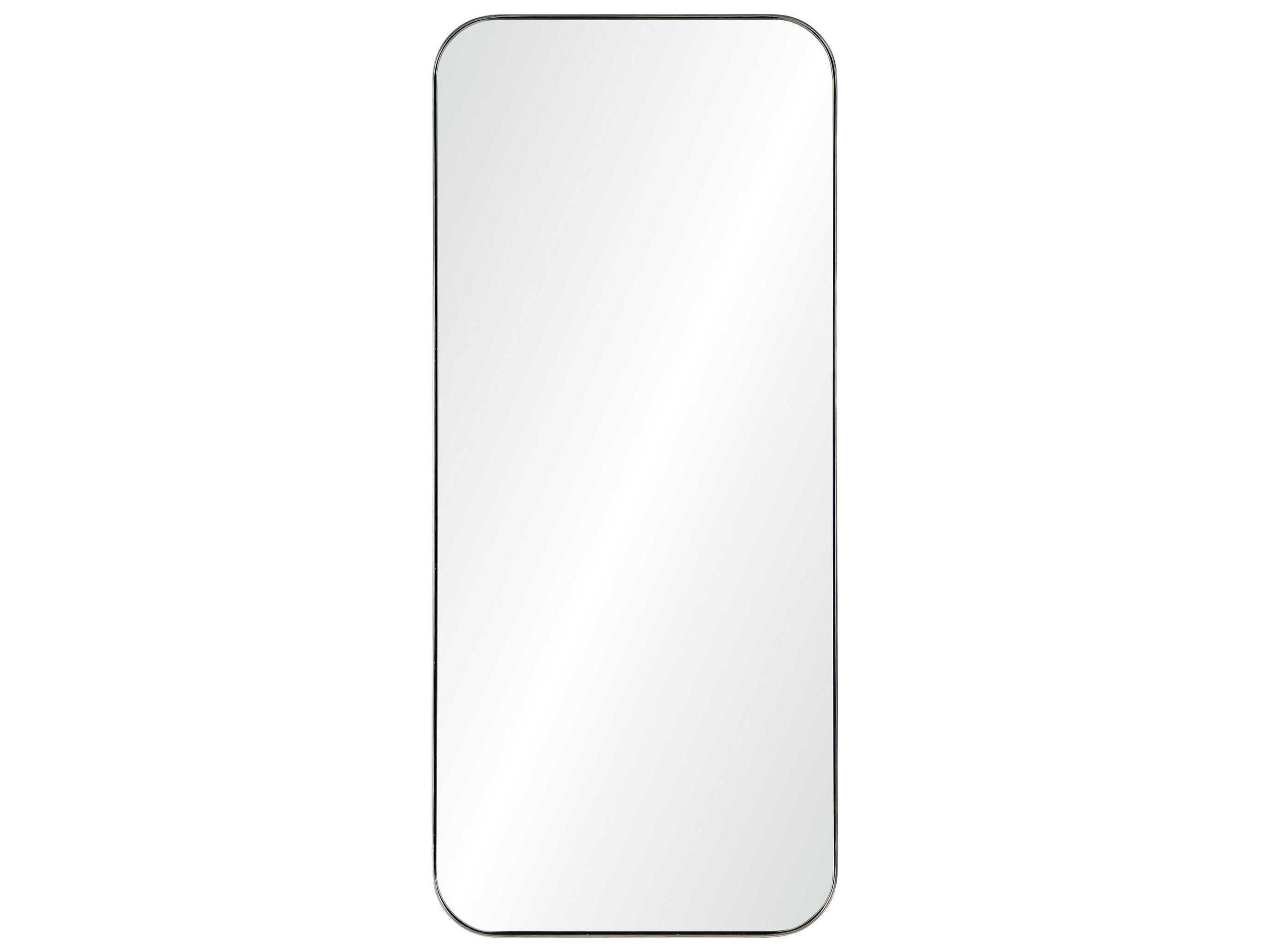 Renwil Delphinus Satin Nickel Rectangular Wall Mirror
