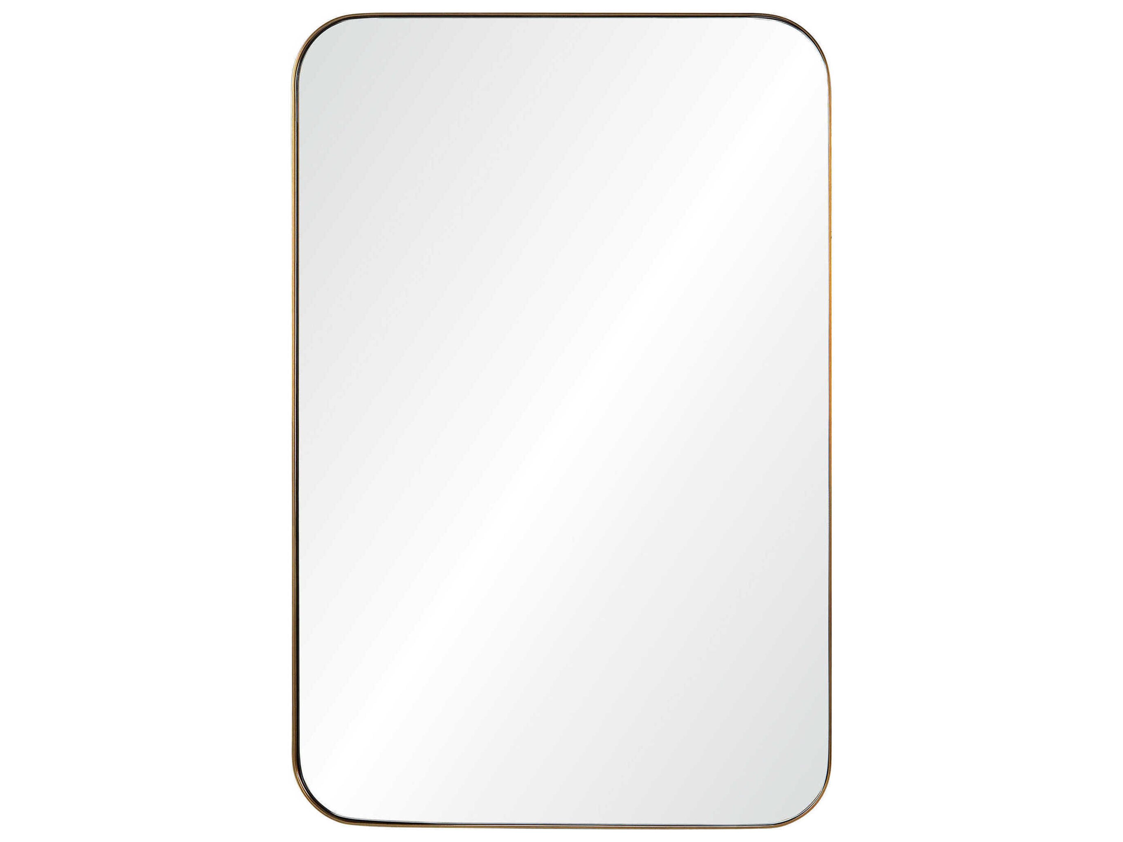 Renwil Edwin Bronze Rectangular Wall Mirror