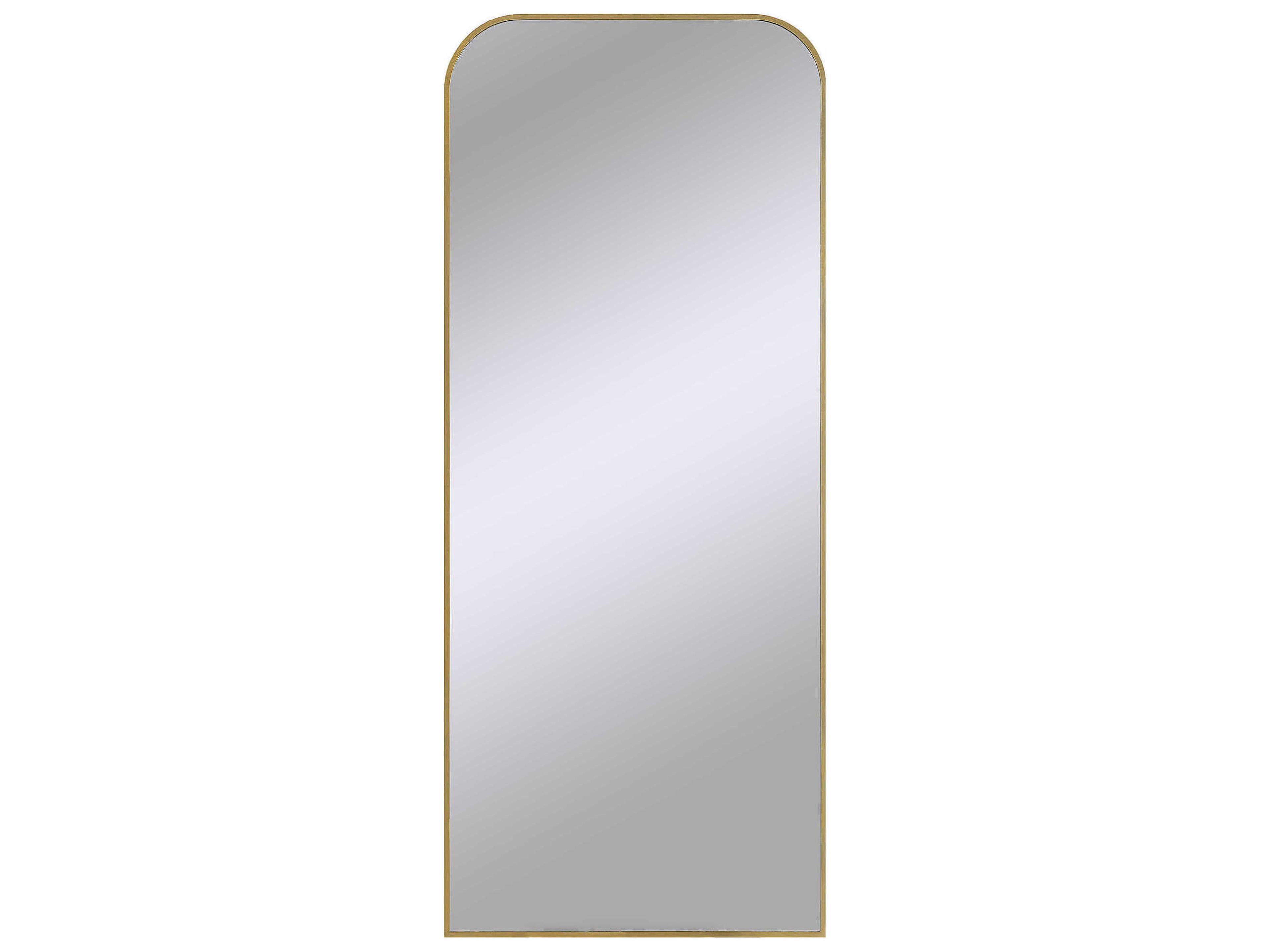 Renwil Meryem Gold Rectangular Wall Mirror