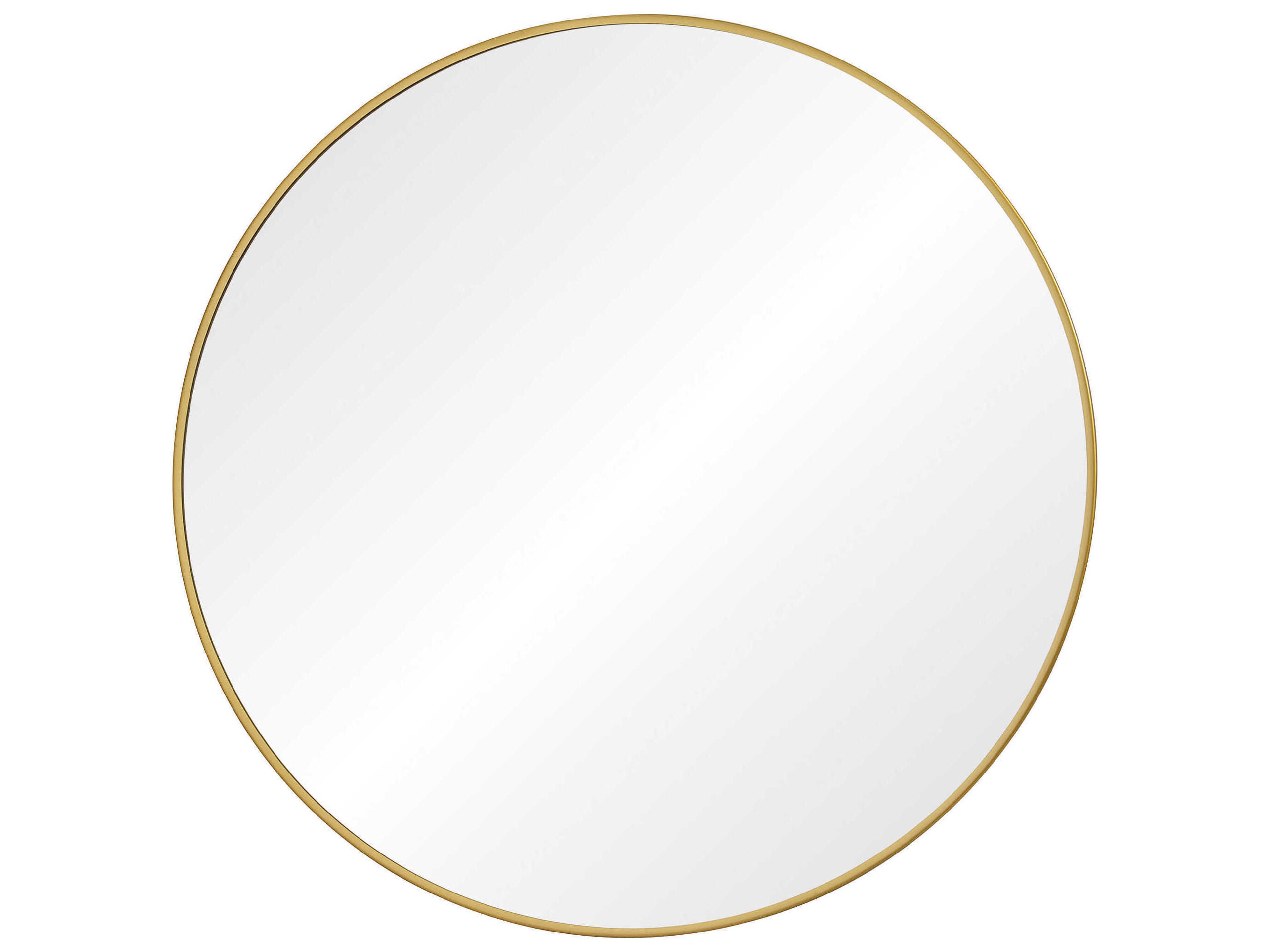 Renwil Alegre Gold Round Wall Mirror