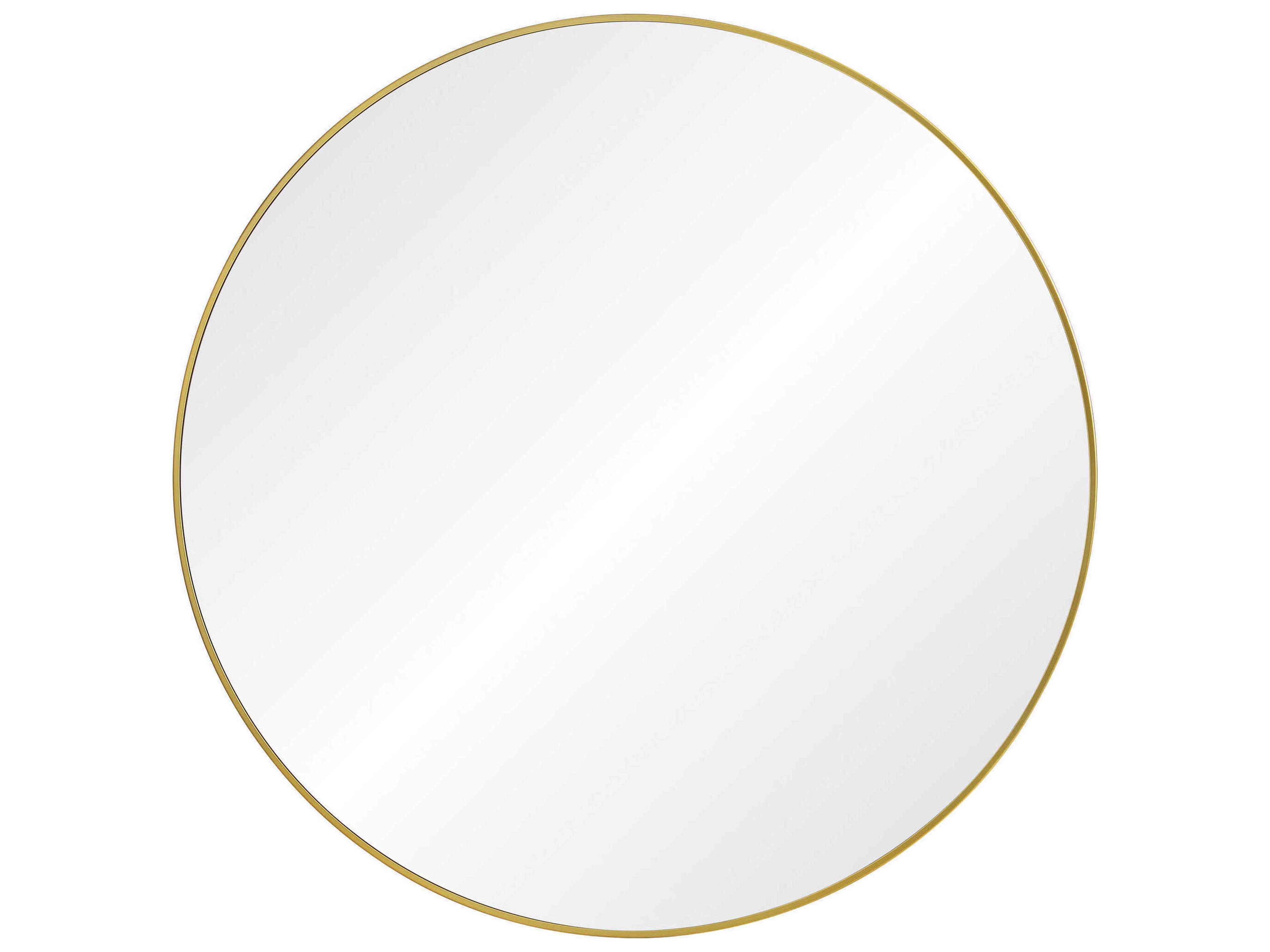 Renwil Fragoso Gold Round Wall Mirror