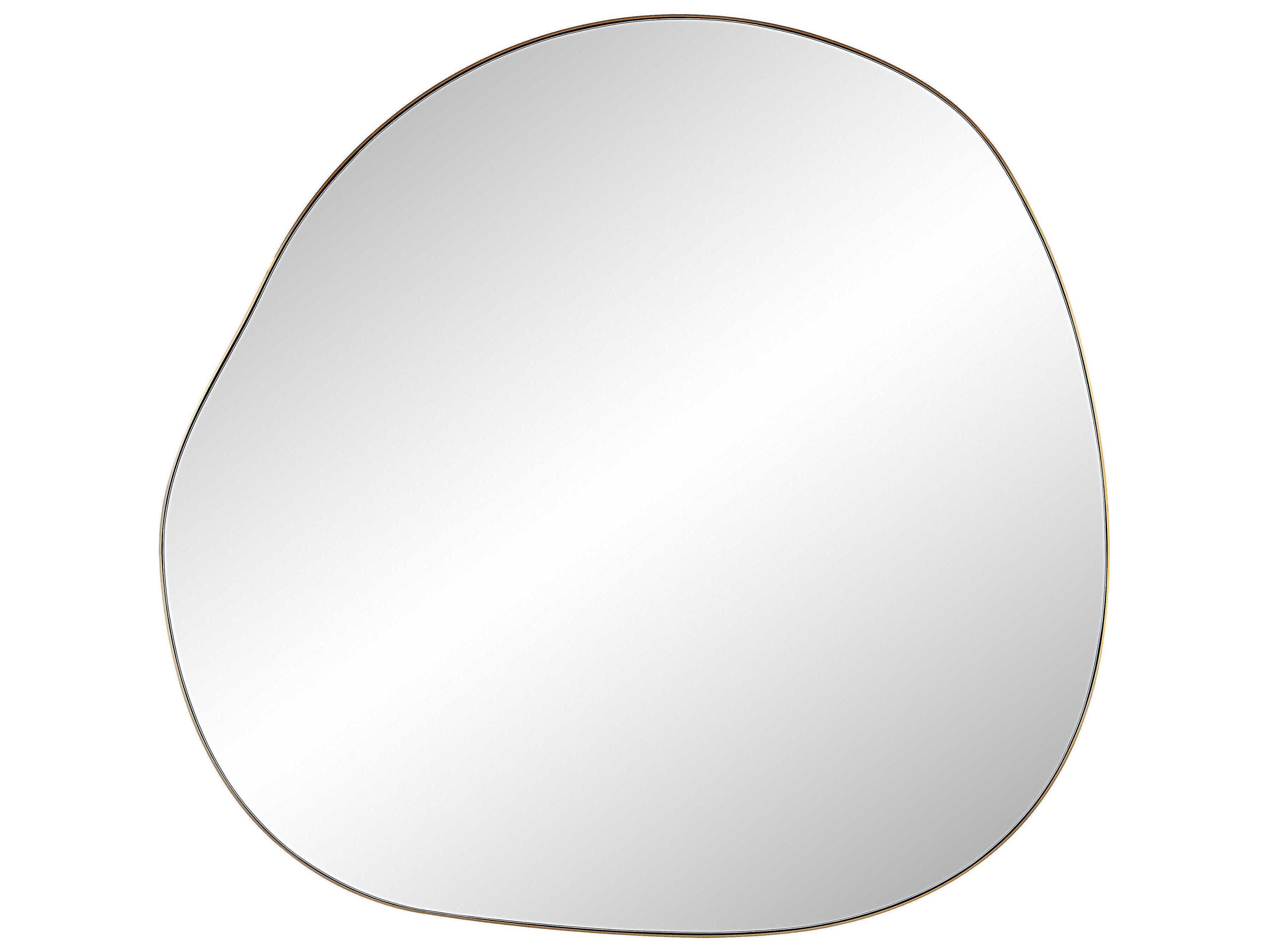 Renwil Peony Burnished Brass Wall Mirror