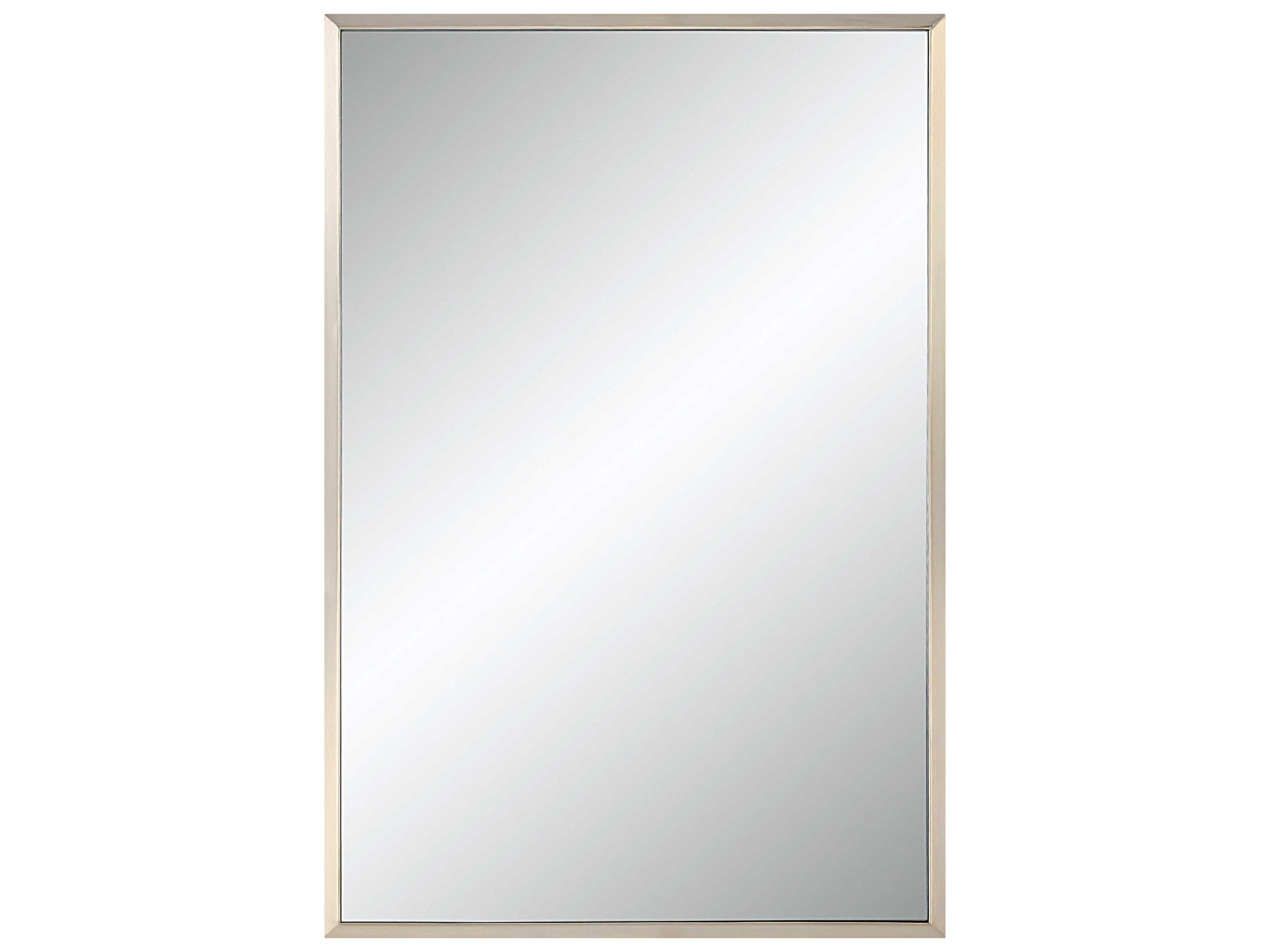 Renwil Pia Champagne Rectangular Wall Mirror