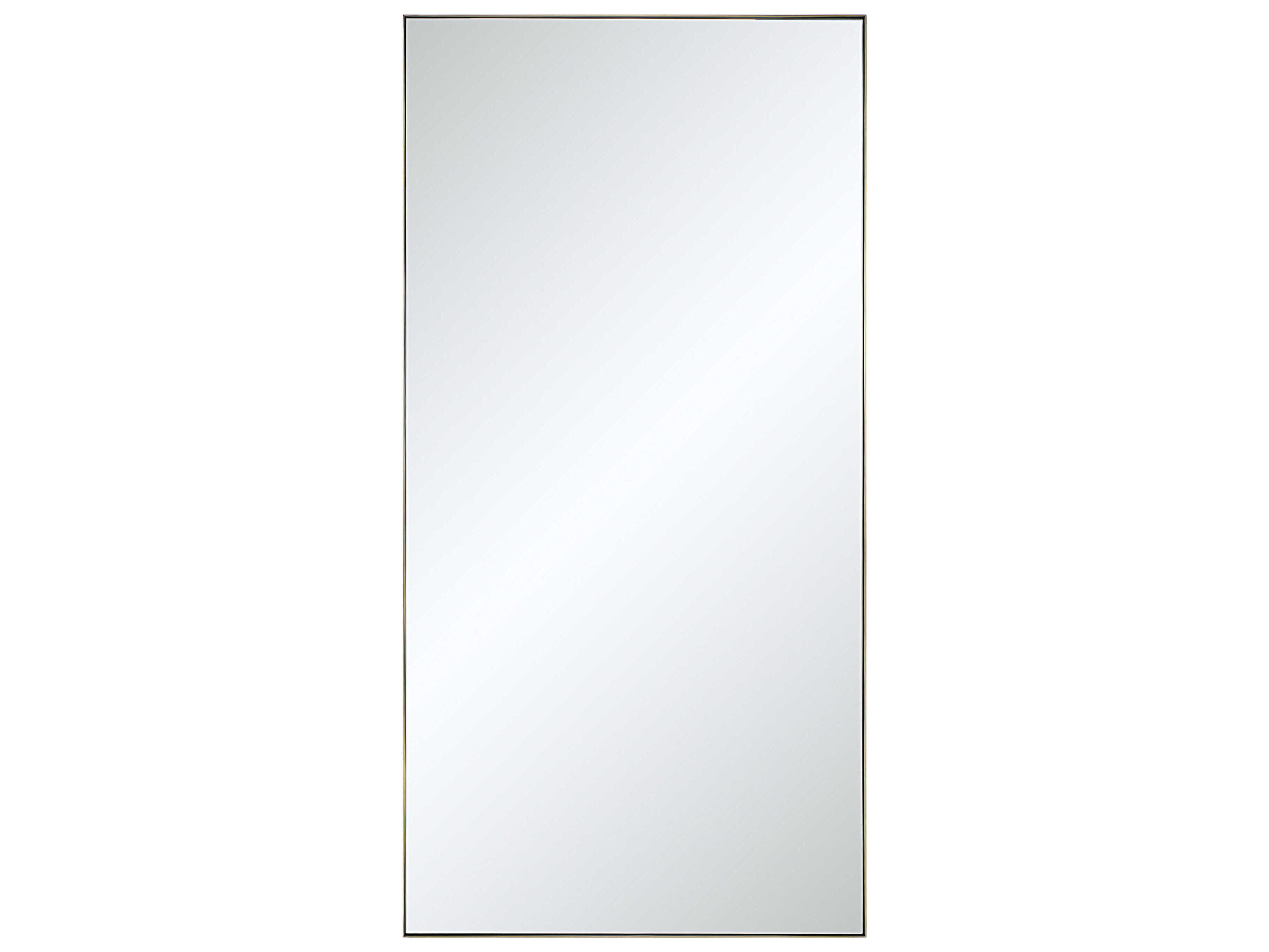 Renwil Orrin Champagne Rectangular Wall Mirror