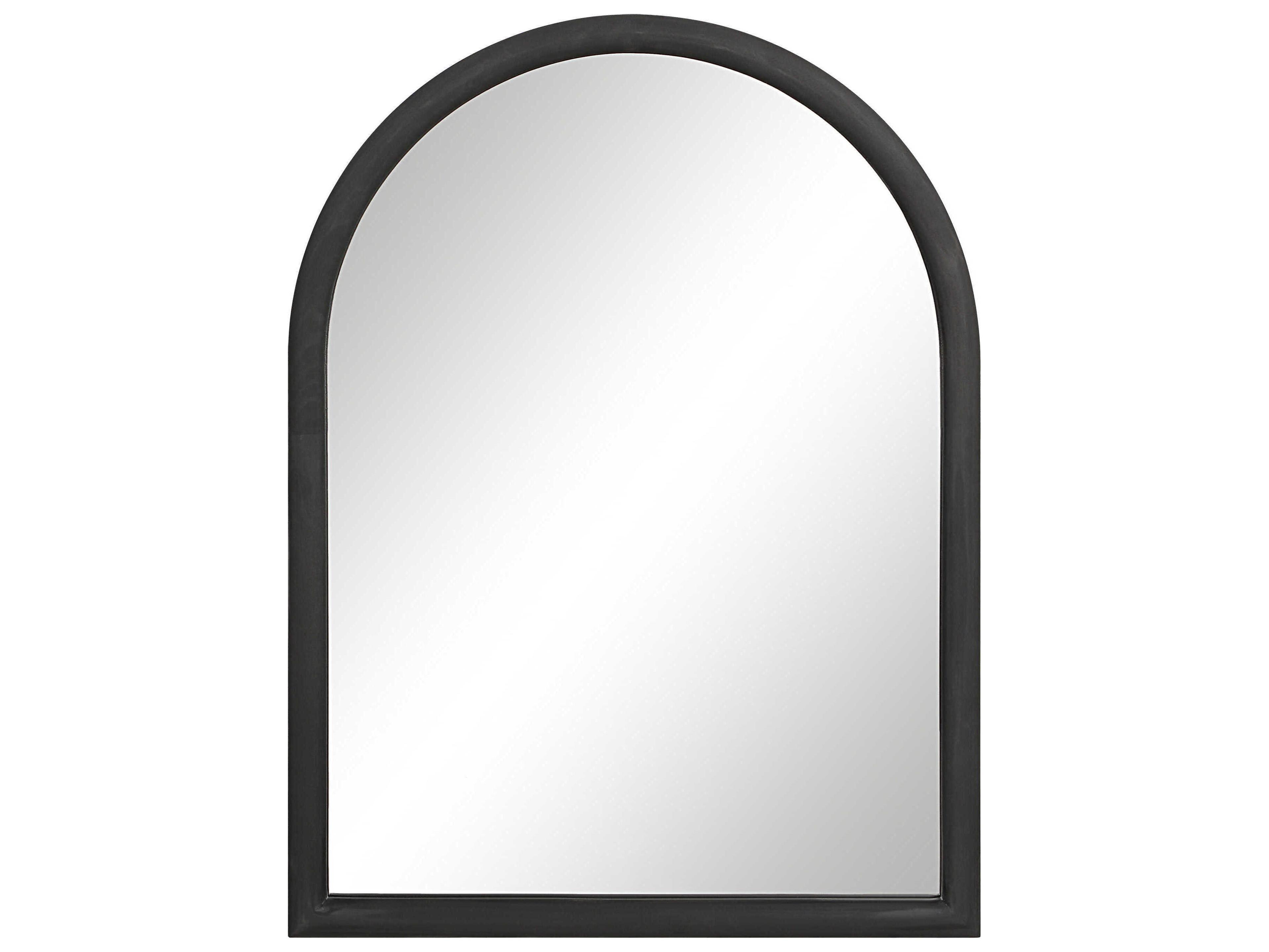 Renwil Olfito Matte Black Wall Mirror