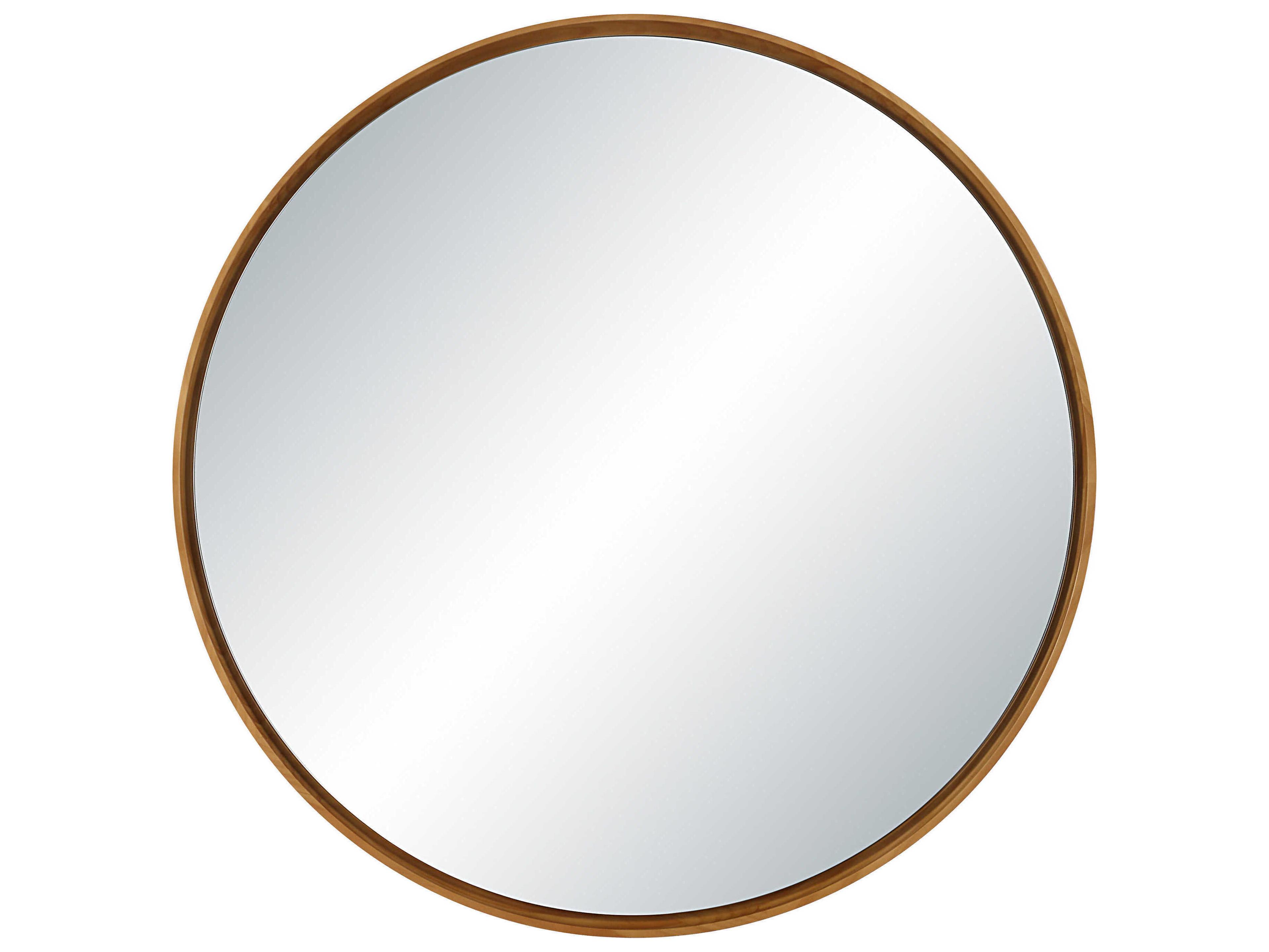 Renwil Canna Natural Round Wall Mirror