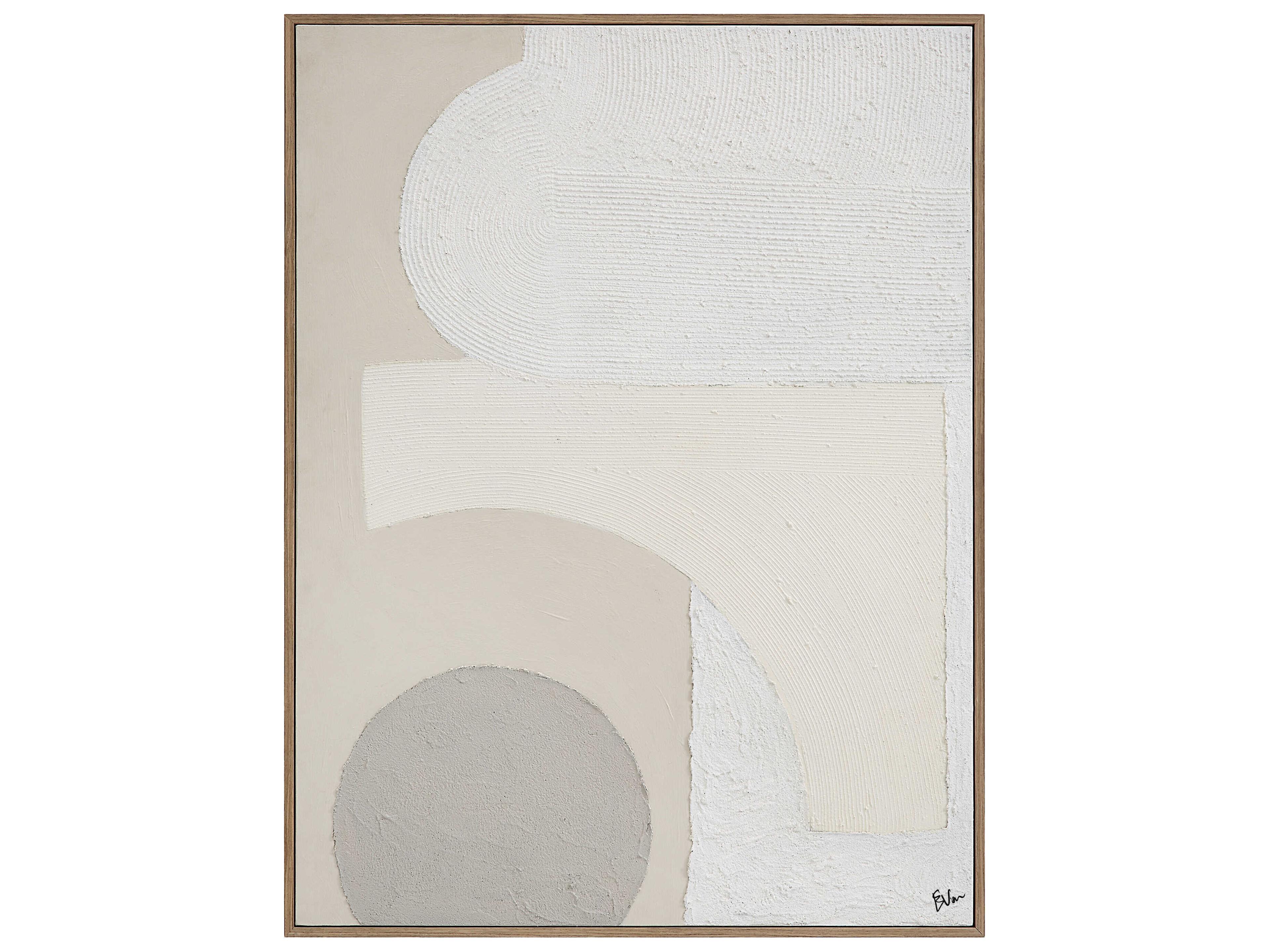 Renwil Canberra Canvas Art with Wood Frame