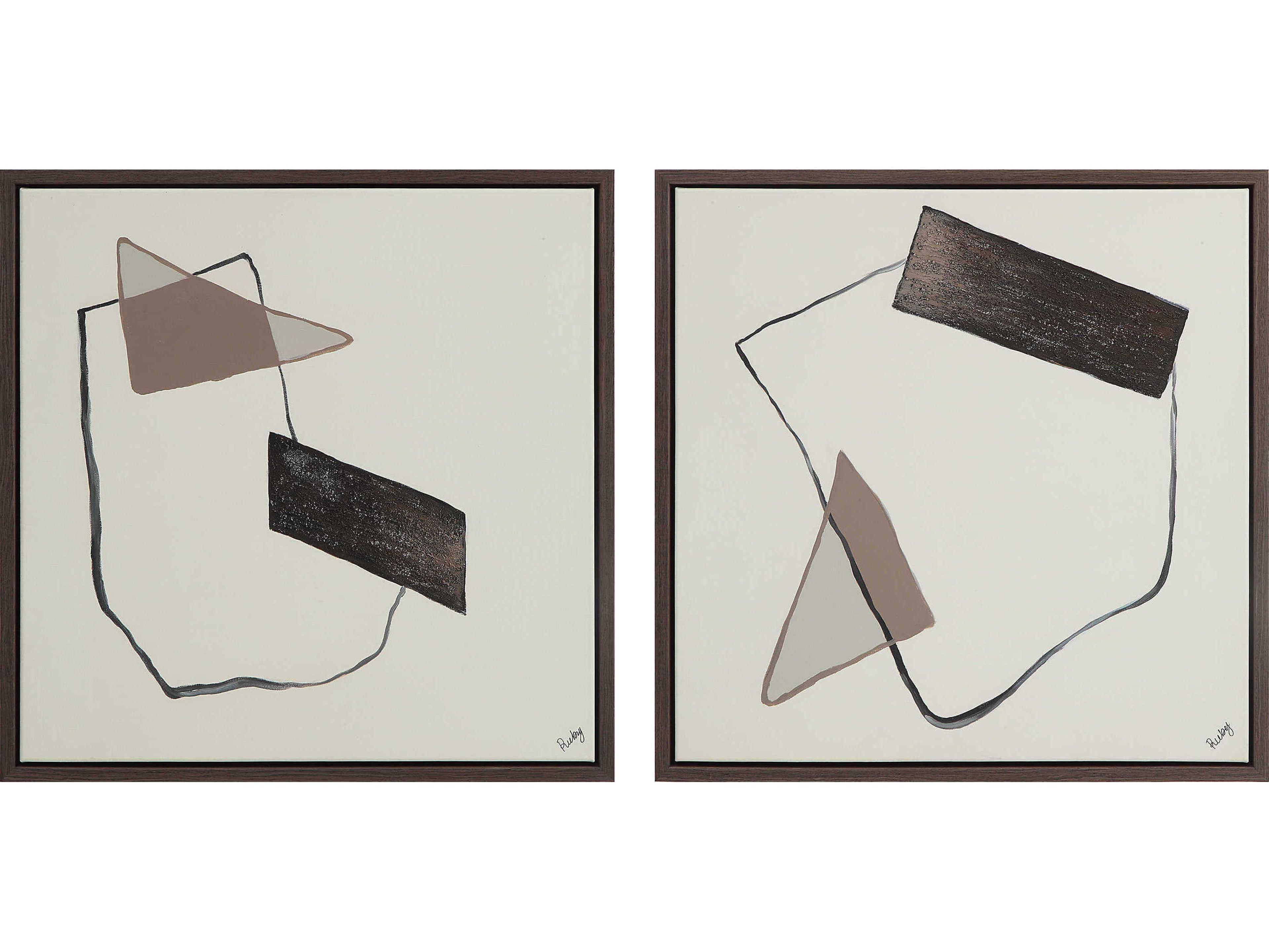 Renwil Lacadie Canvas Art with Wood Frame