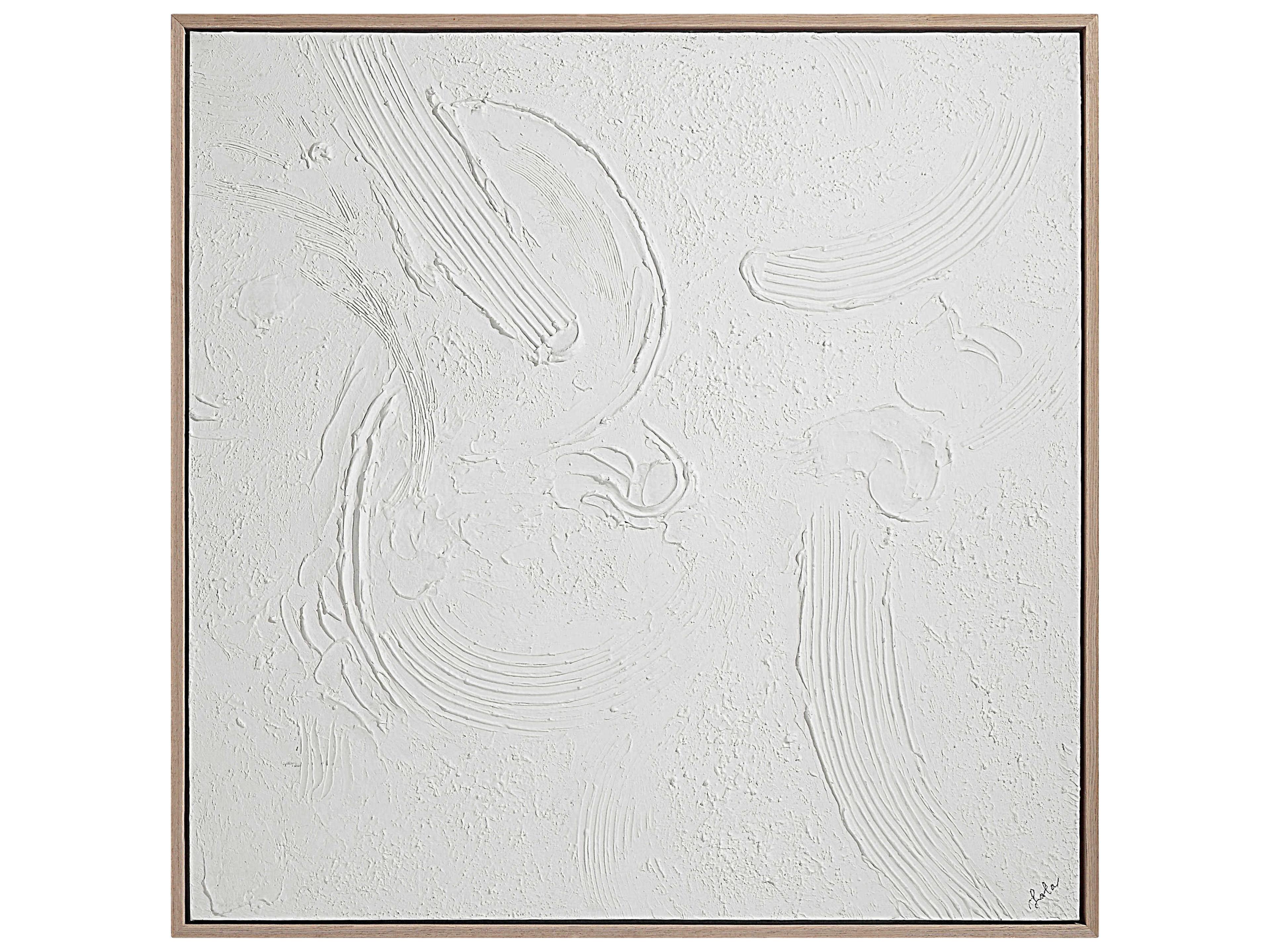 Renwil Luz Canvas Art with Wood Frame