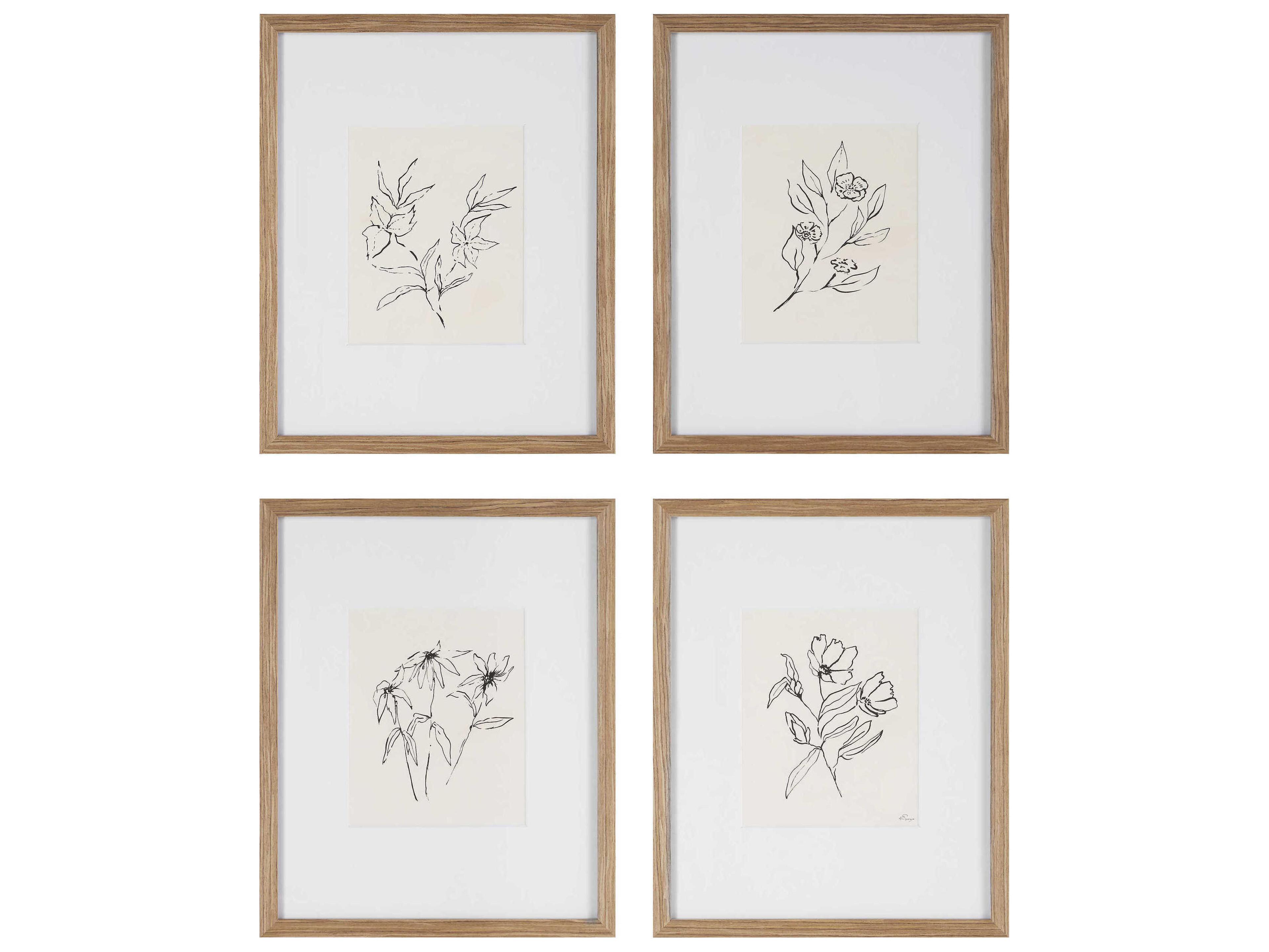 Renwil Palmela Wall Decor Set of 4