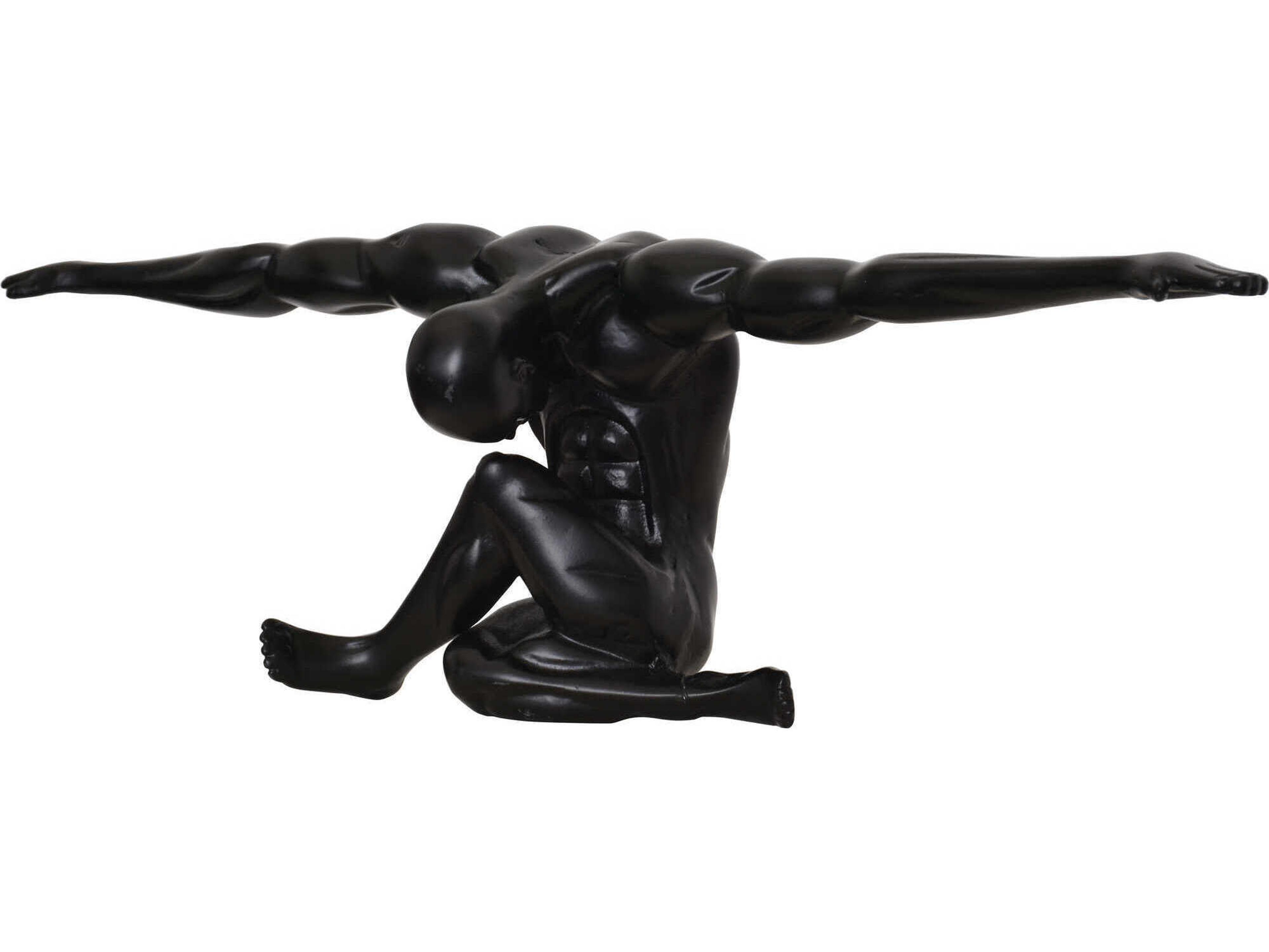 Renwil Mortal Matte Black Statue