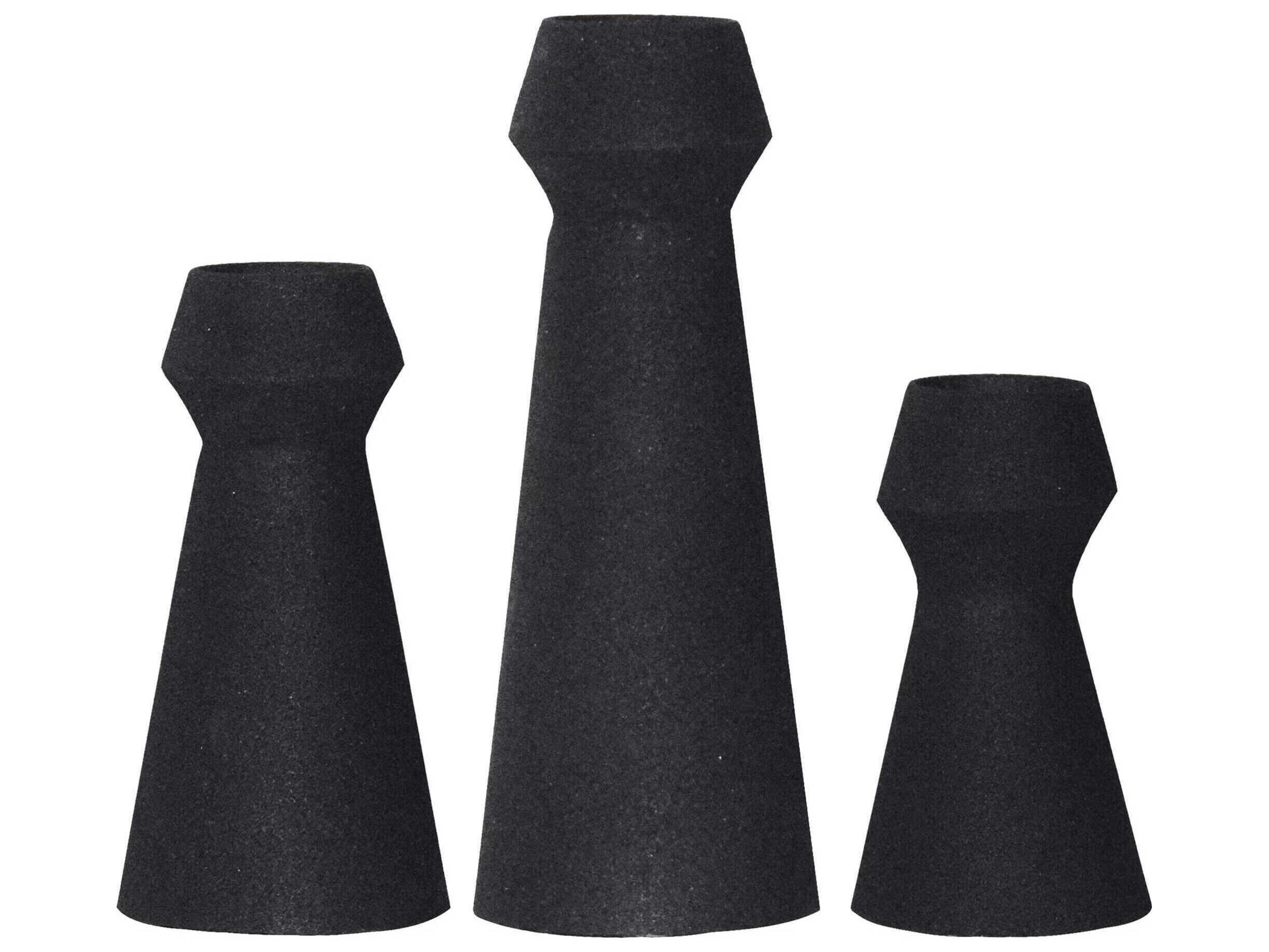 Renwil Granfeld Matte Black Vase