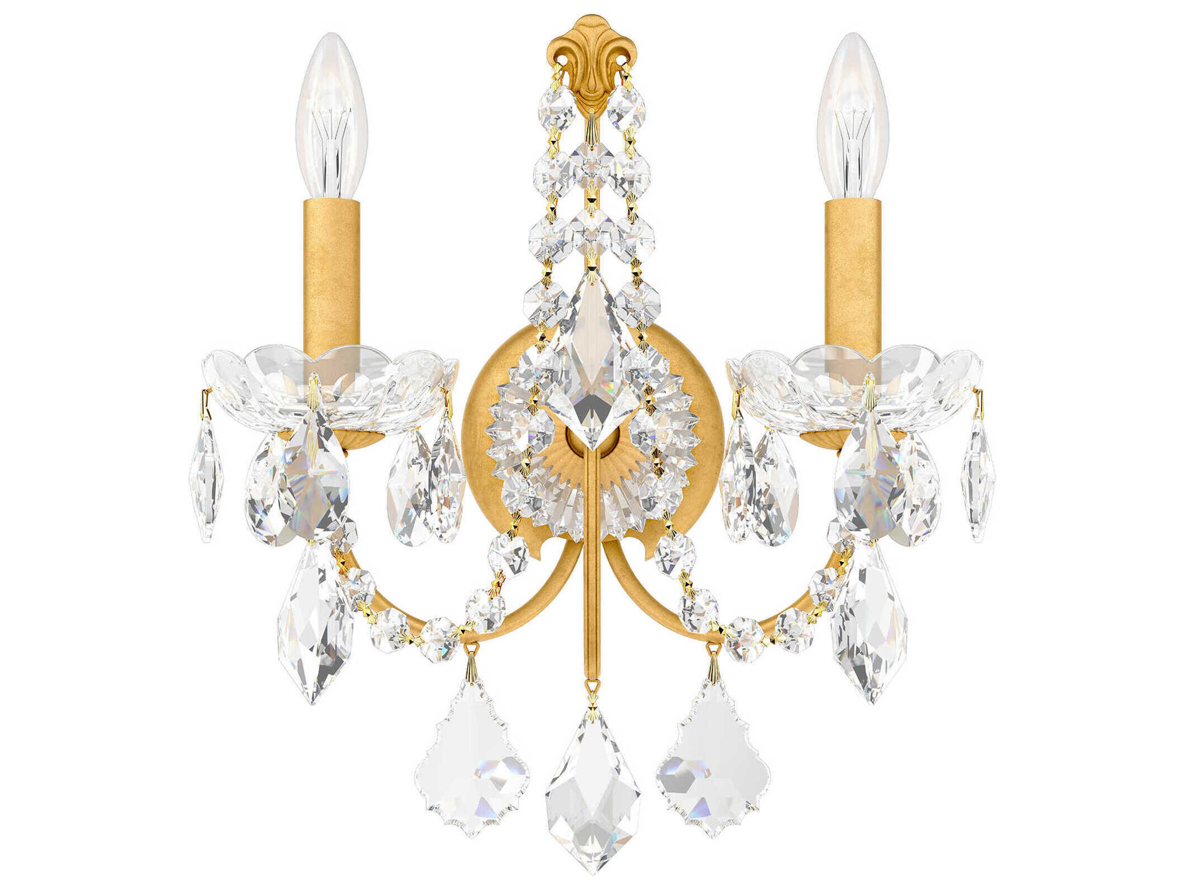 Schonbek Century 2-Light Wall Sconce