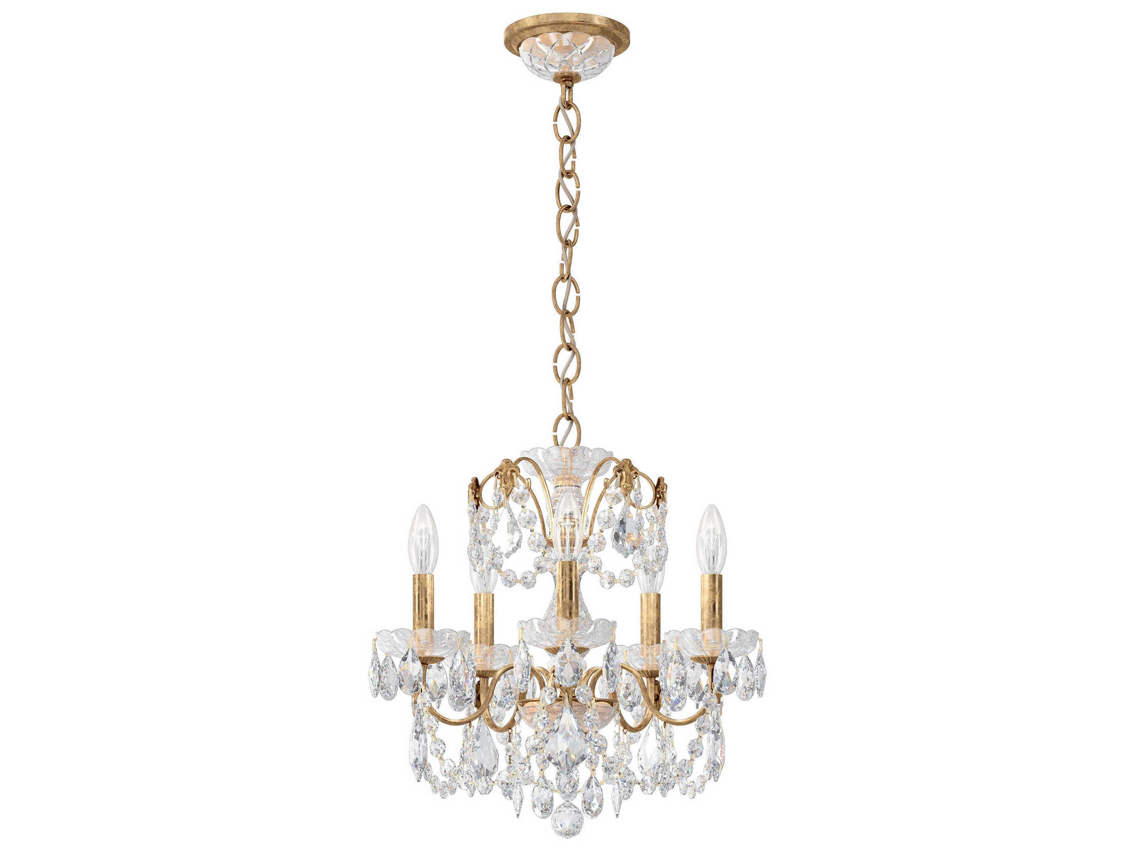 Schonbek Century 5-Light Candelabra Chandelier