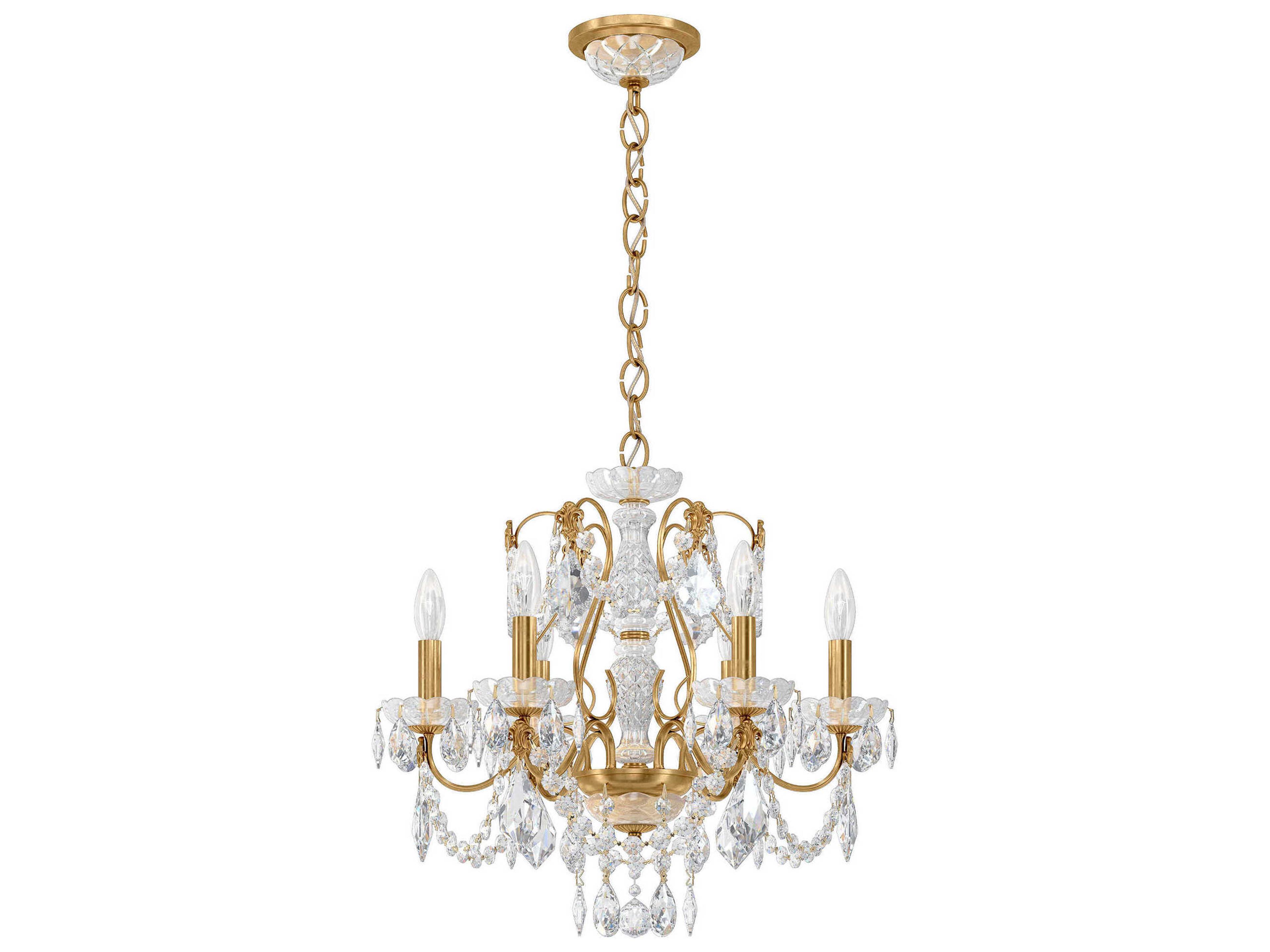 Schonbek Century 6-Light Candelabra Chandelier