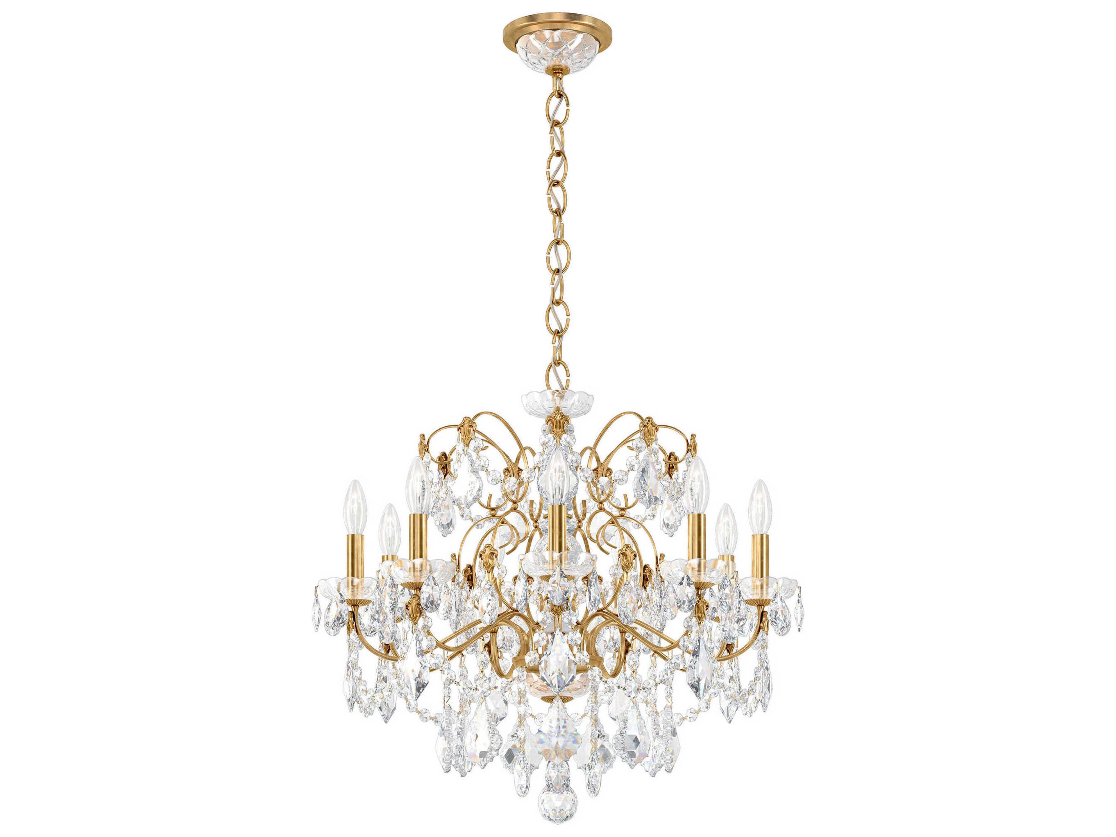 Schonbek Century 9-Light Candelabra Chandelier
