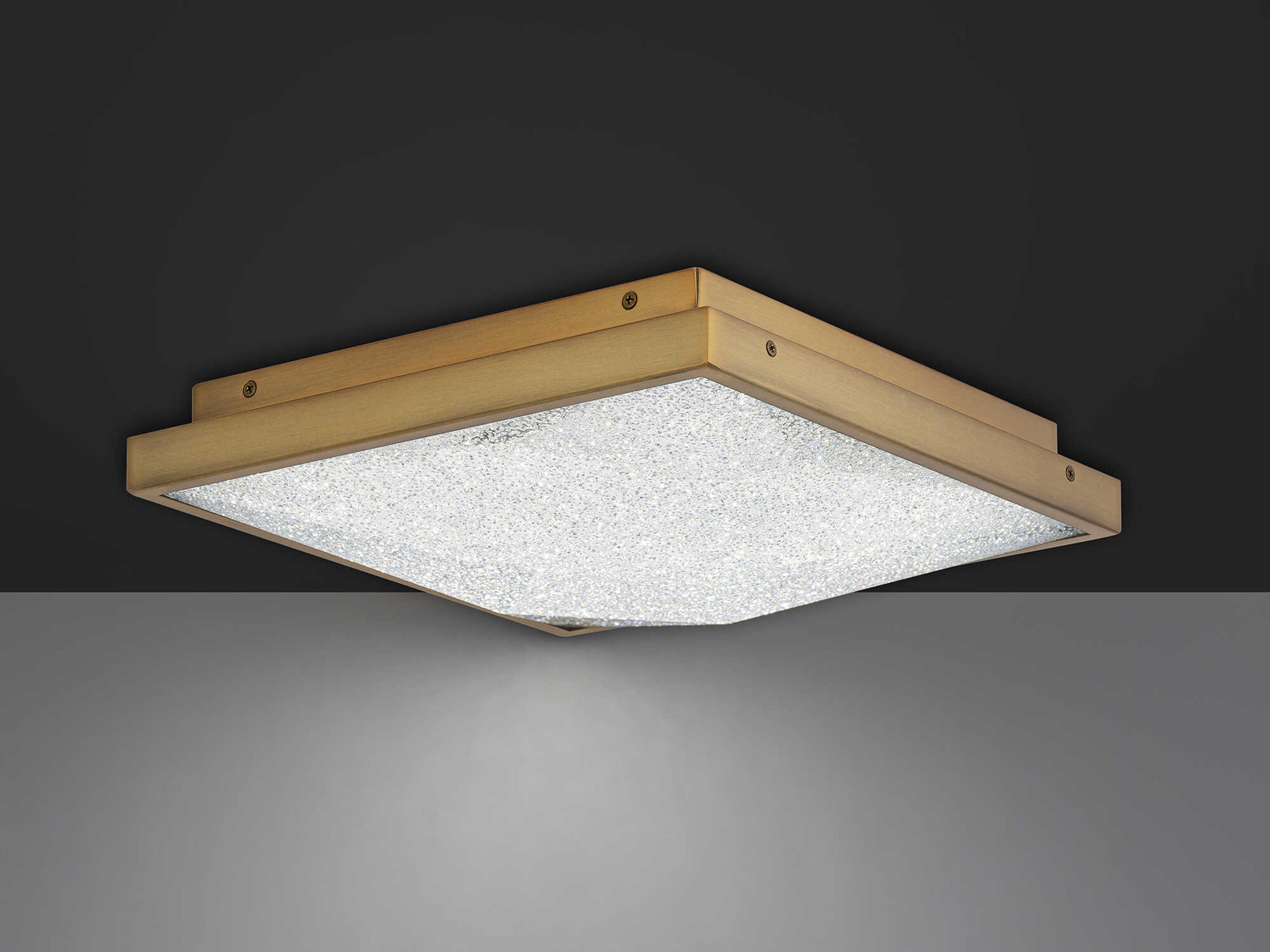 Schonbek Wisteria Aged Brass Flush Mount