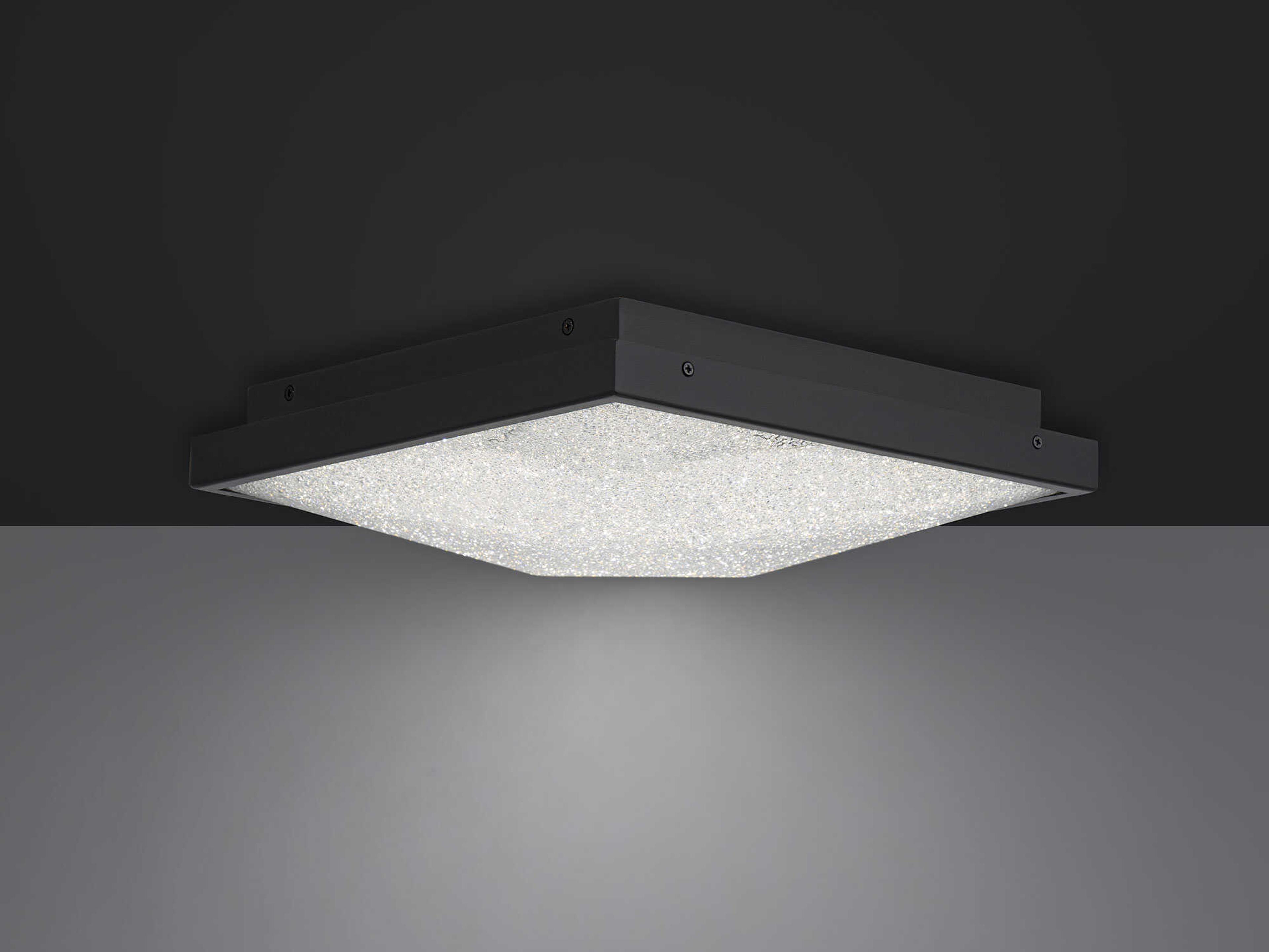 Schonbek Wisteria Black Flush Mount