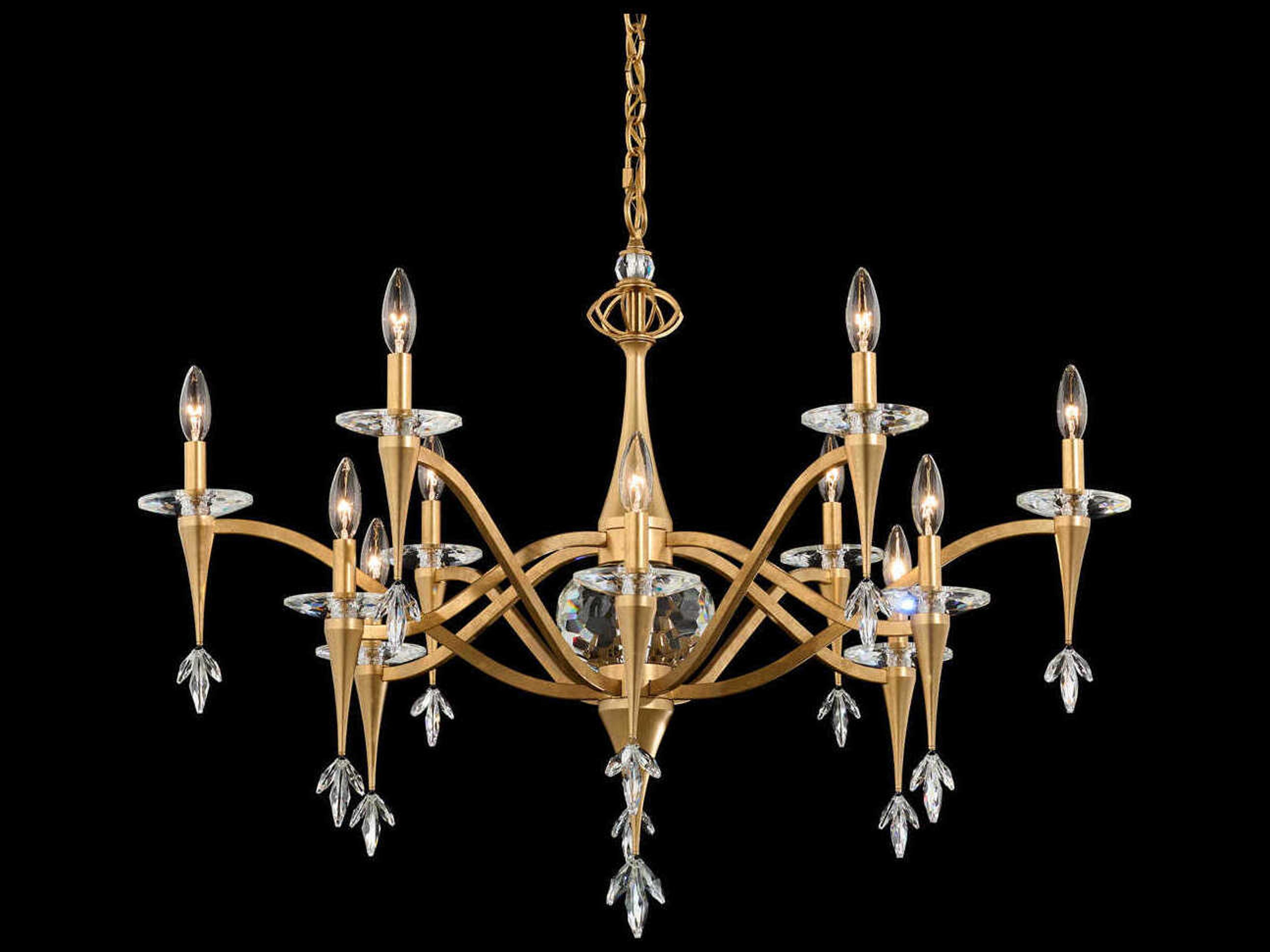 Schonbek Waverly 12-Light Traditional Candelabra Chandelier
