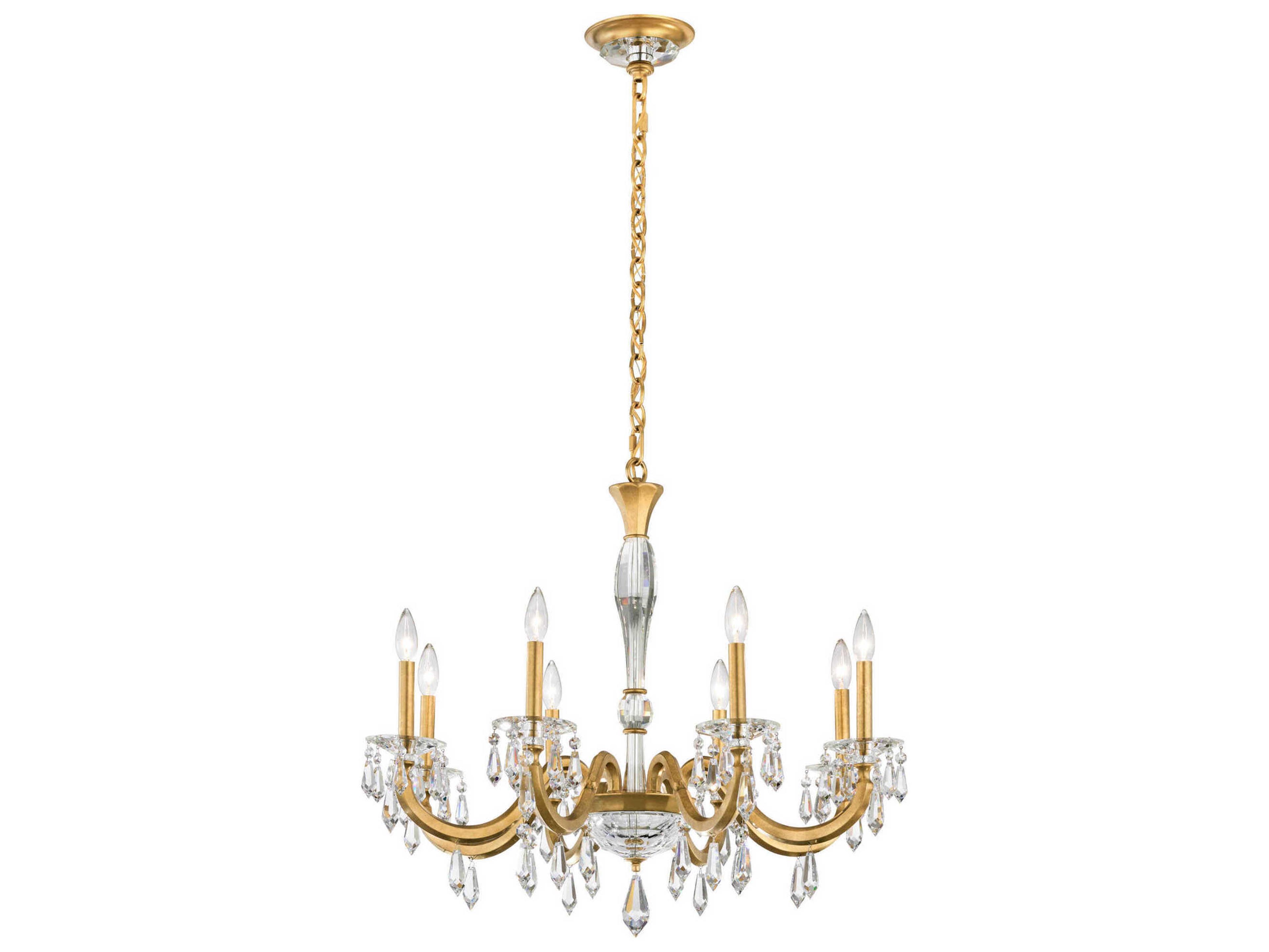 Schonbek Napoli 8-Light Candelabra Chandelier