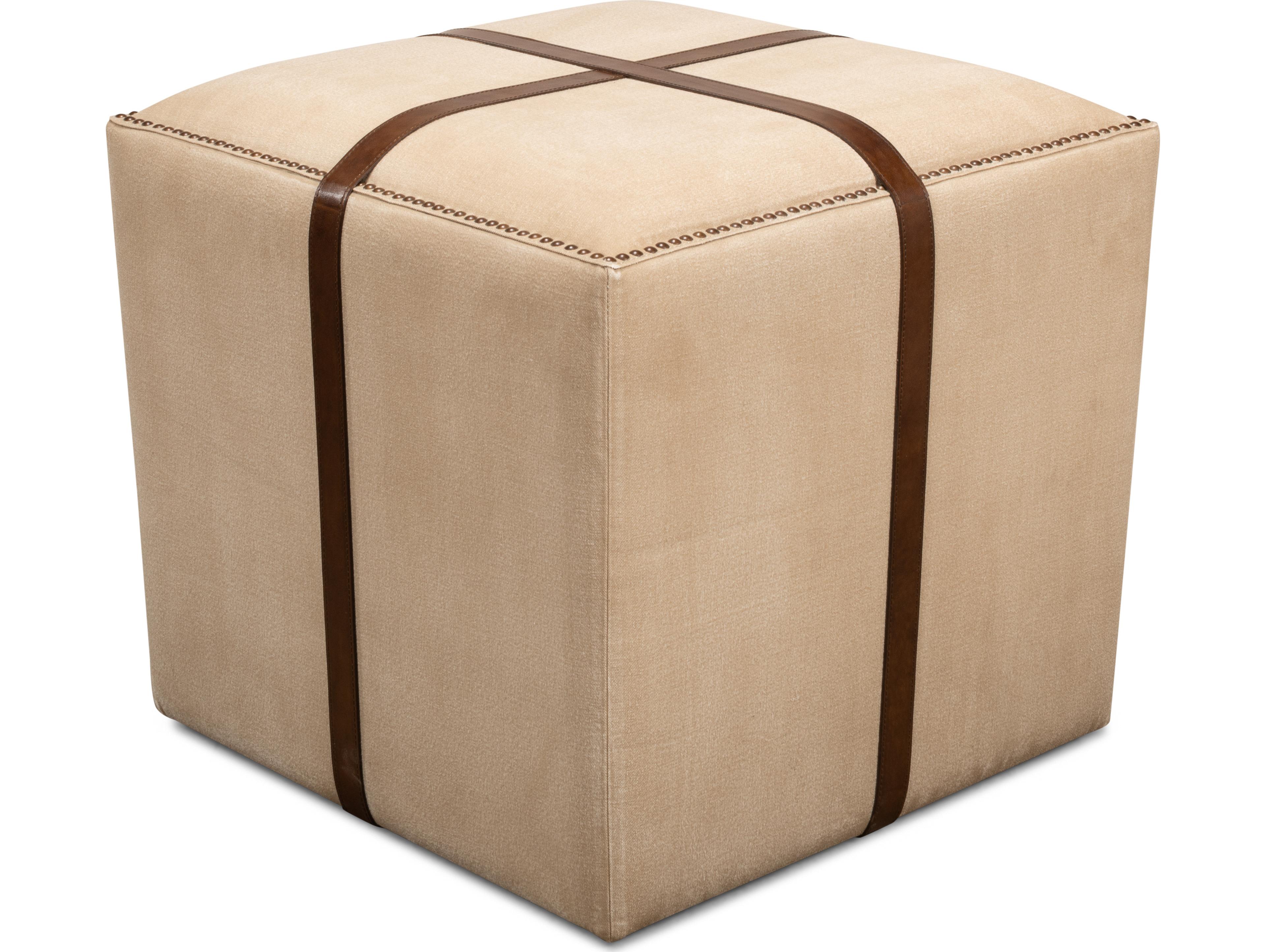 Strap Canvas & Leather Stool