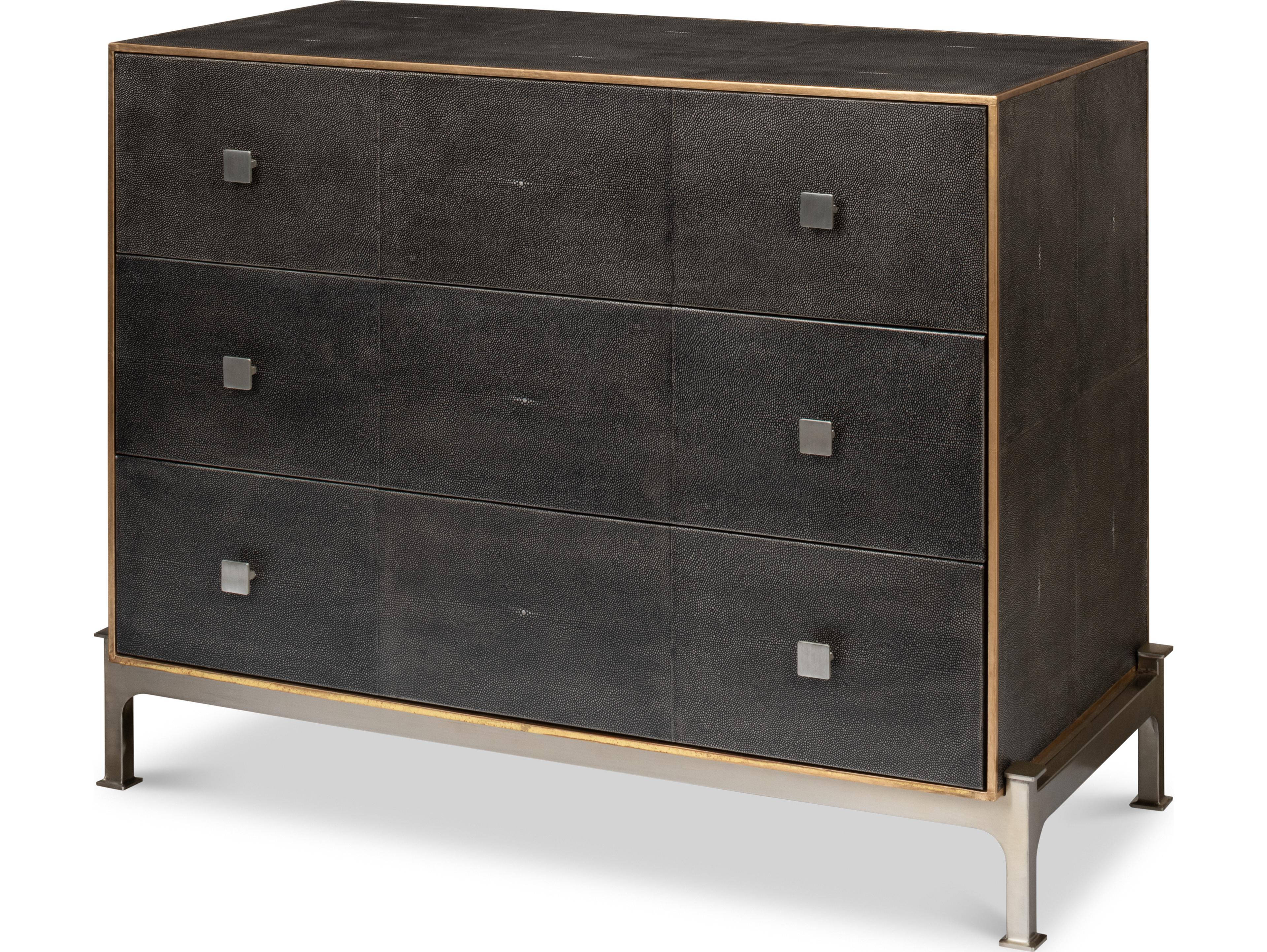 Sarreid Ltd Grey Shagreen Dresser