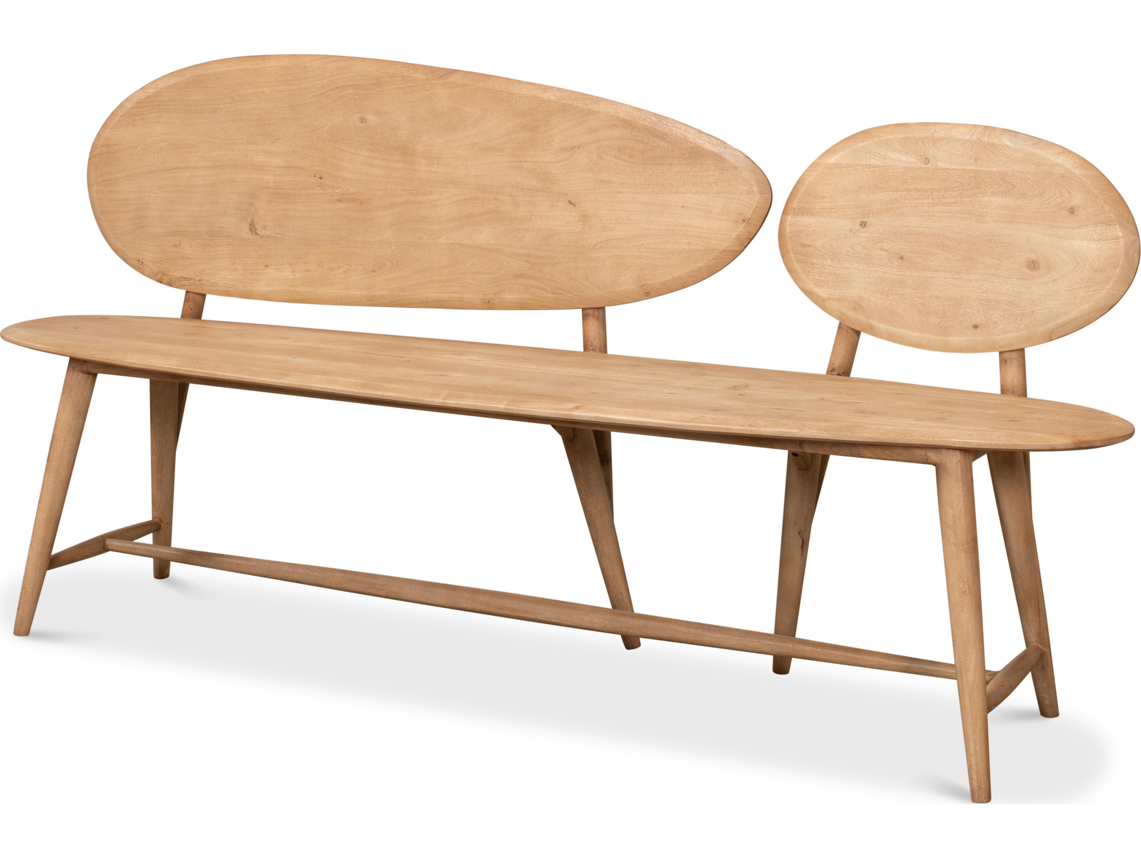 Sarreid Ltd Pebble Bench