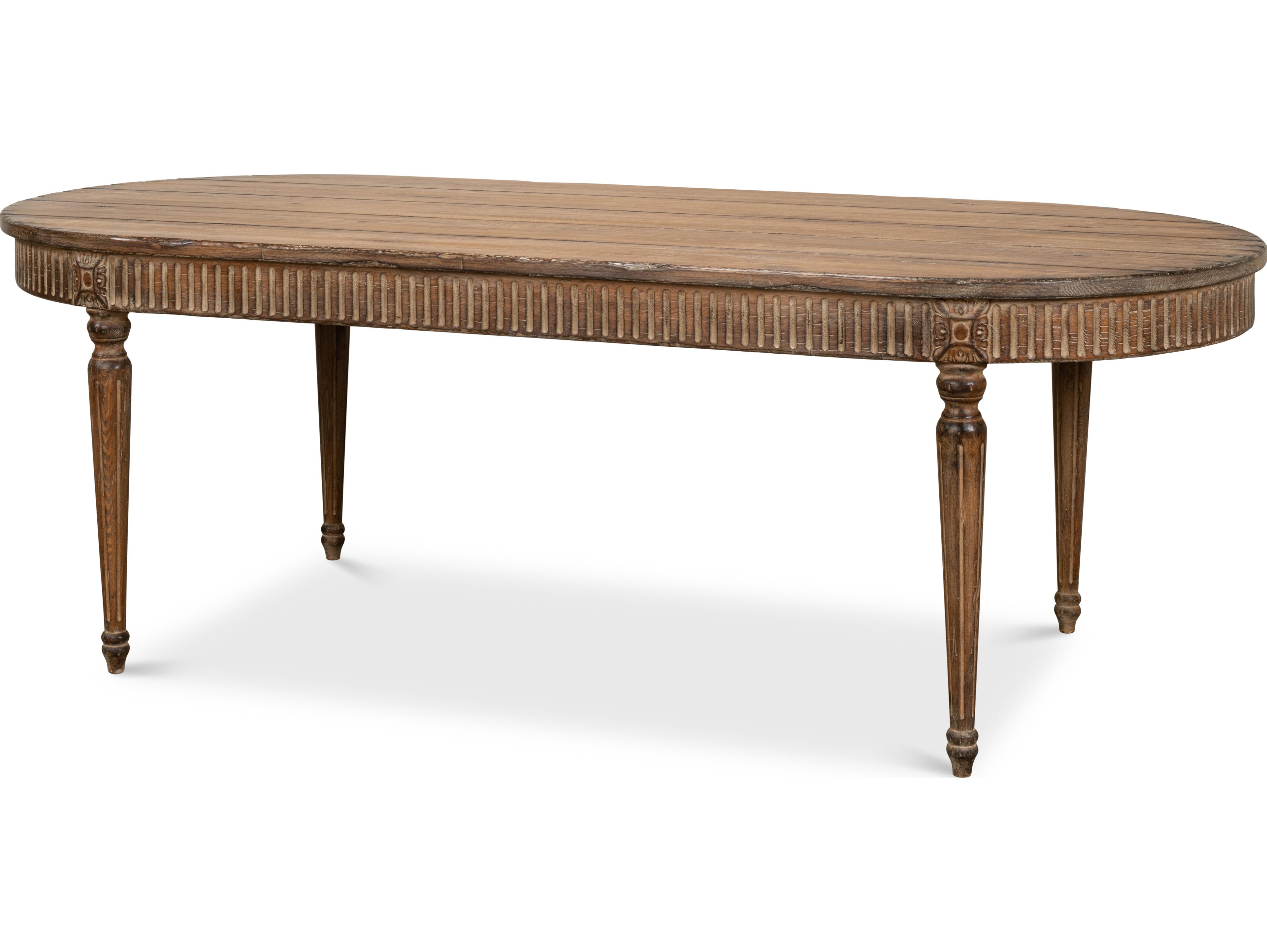 Sarreid Ltd French Antique Reproduction Dining Table