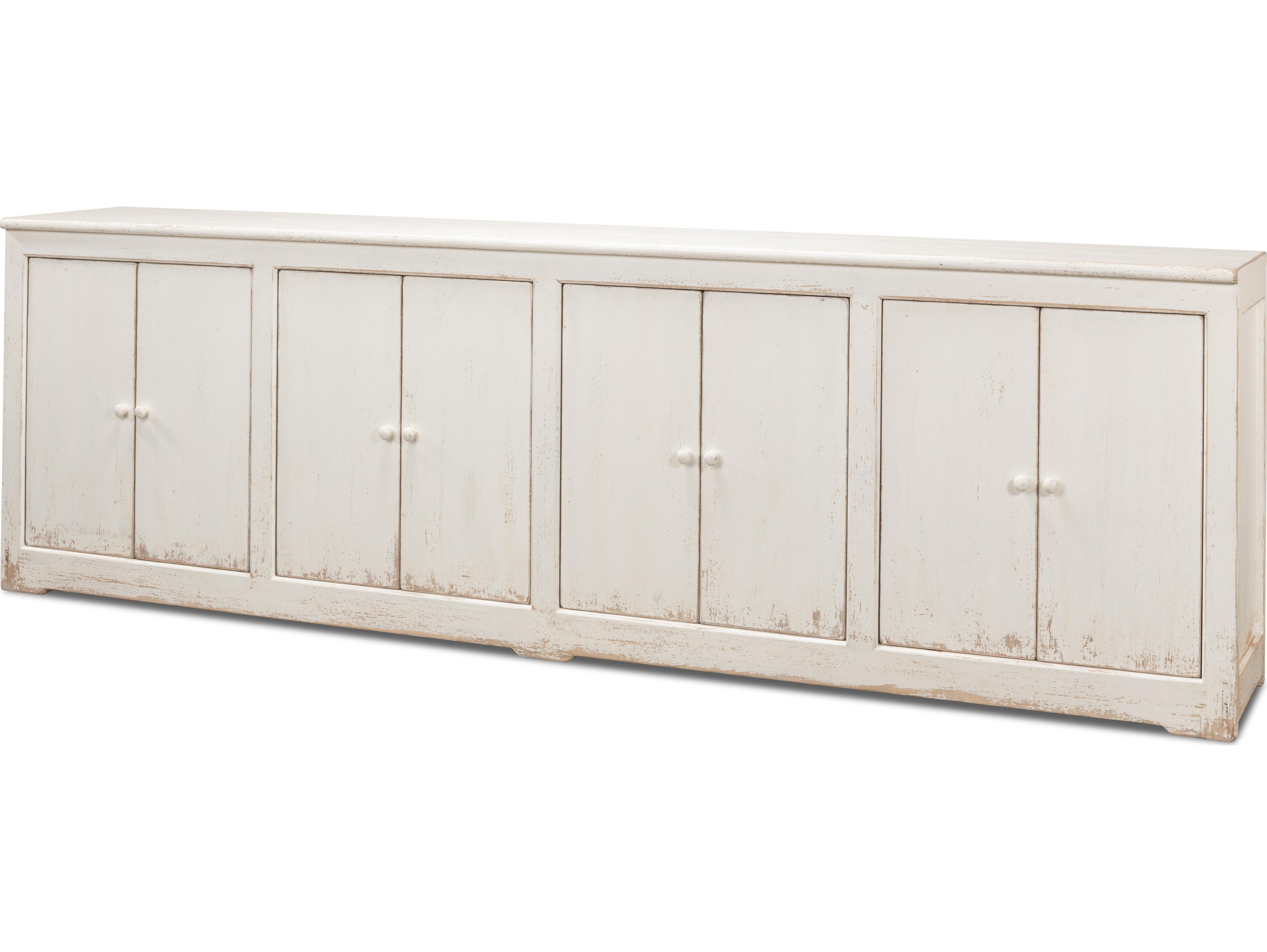 Sarreid Ltd Eight Is Enough Sideboard Whitewash