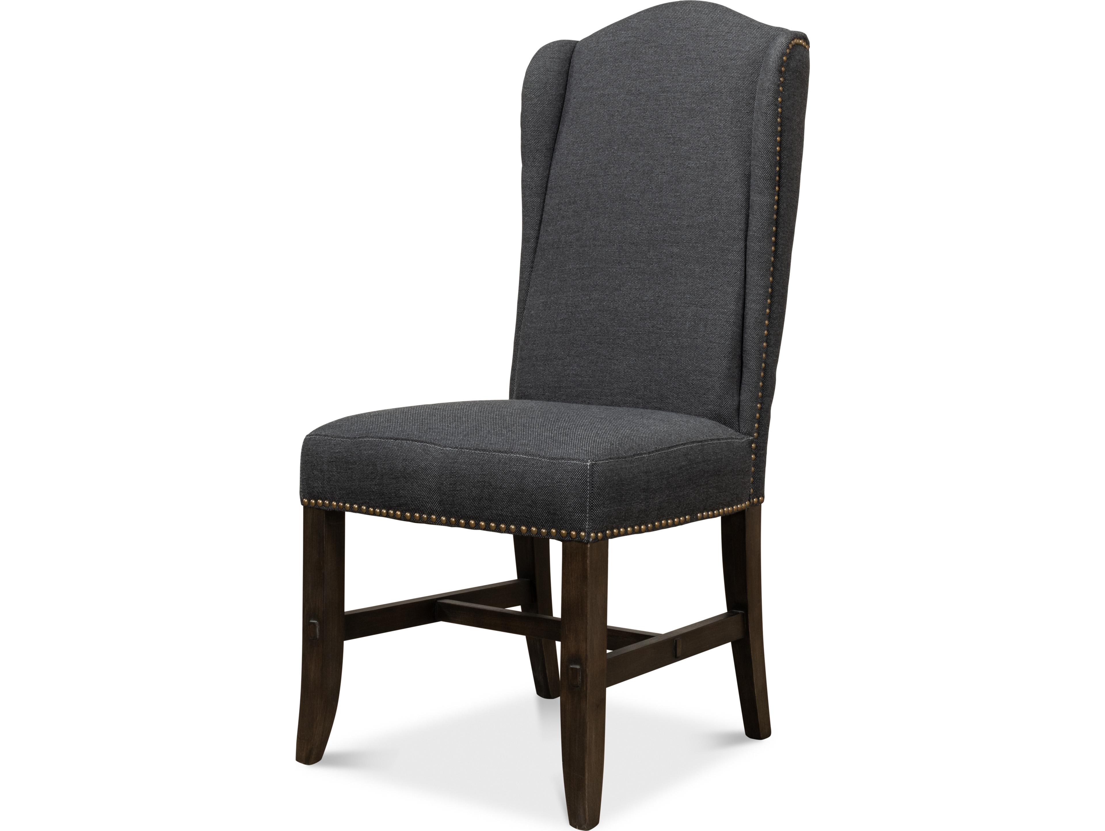 Sarreid Ltd Black High Back Dining Chair