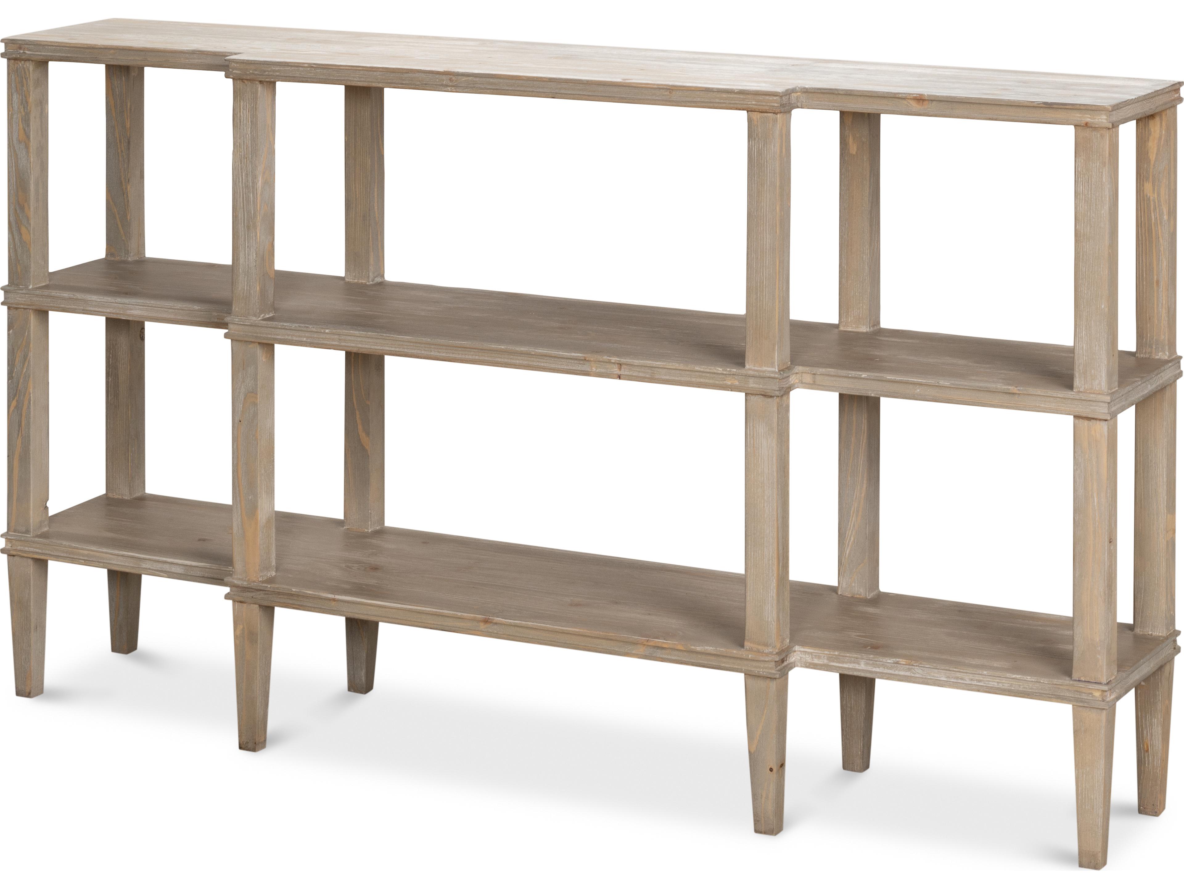 Sarreid Ltd Grange Bungalow Console Grey Thorne