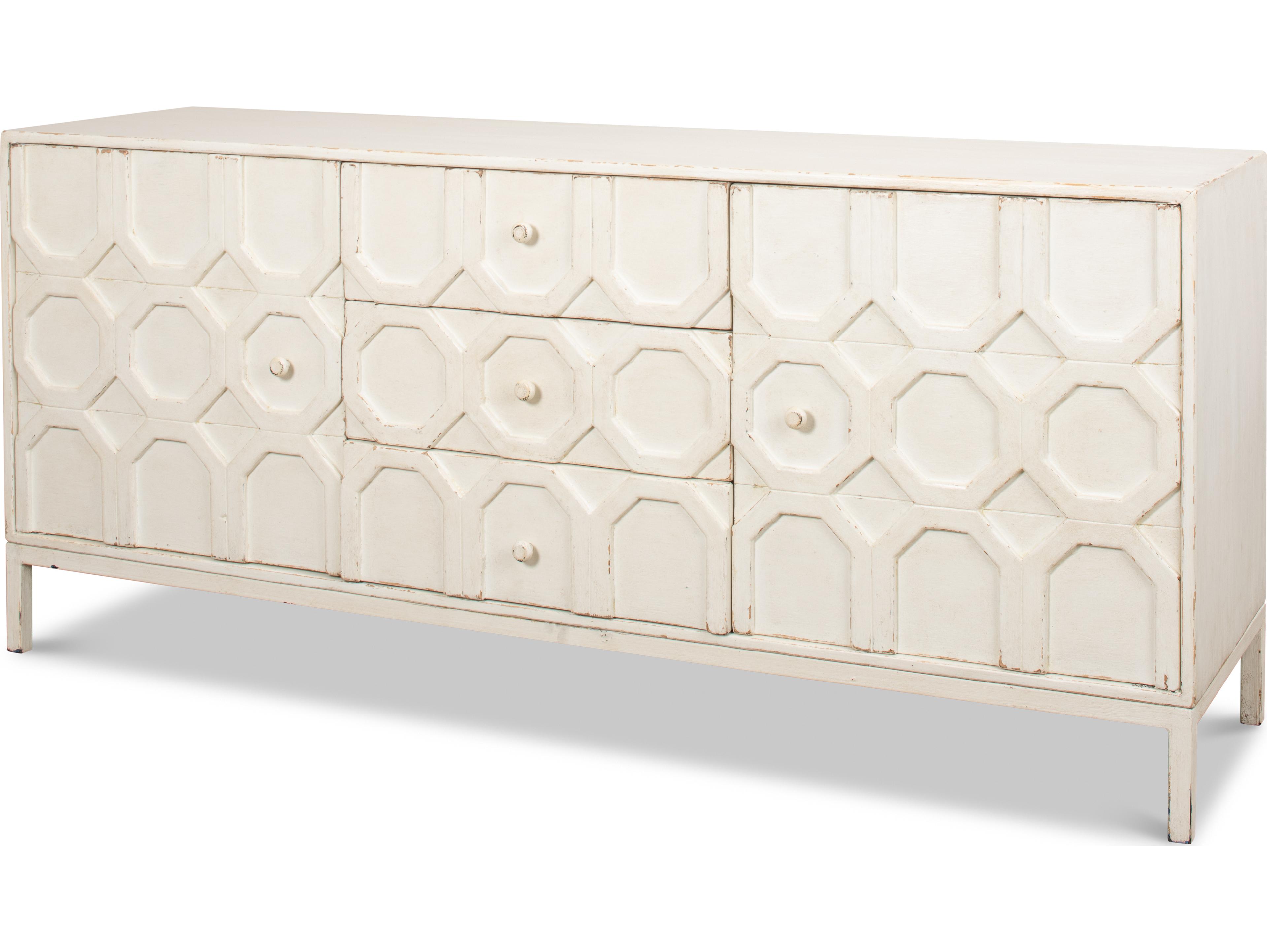 Sarreid Ltd Becket Sideboard Antique White