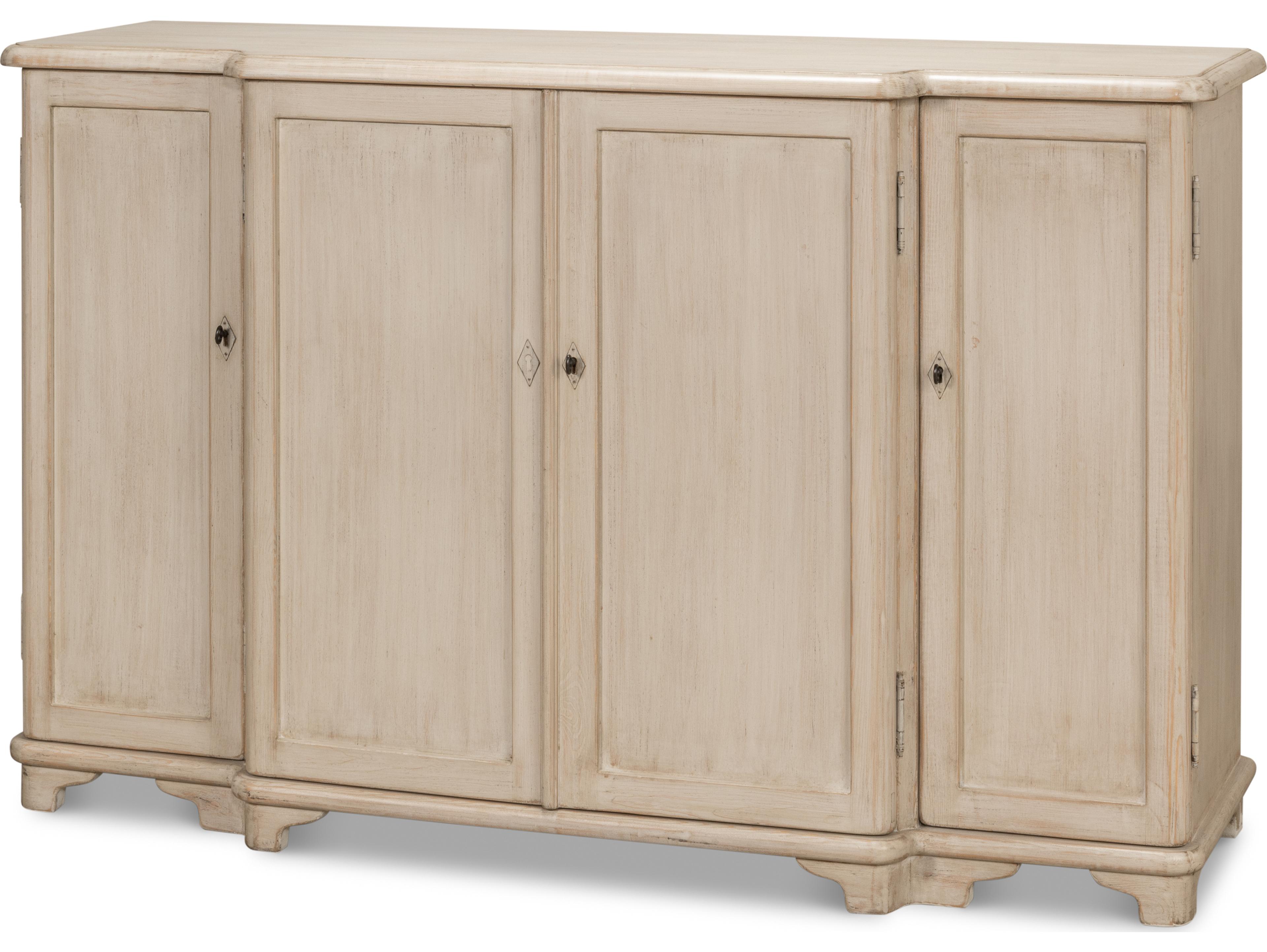 Sarreid Ltd Entree Sideboard Stone Grey Finish