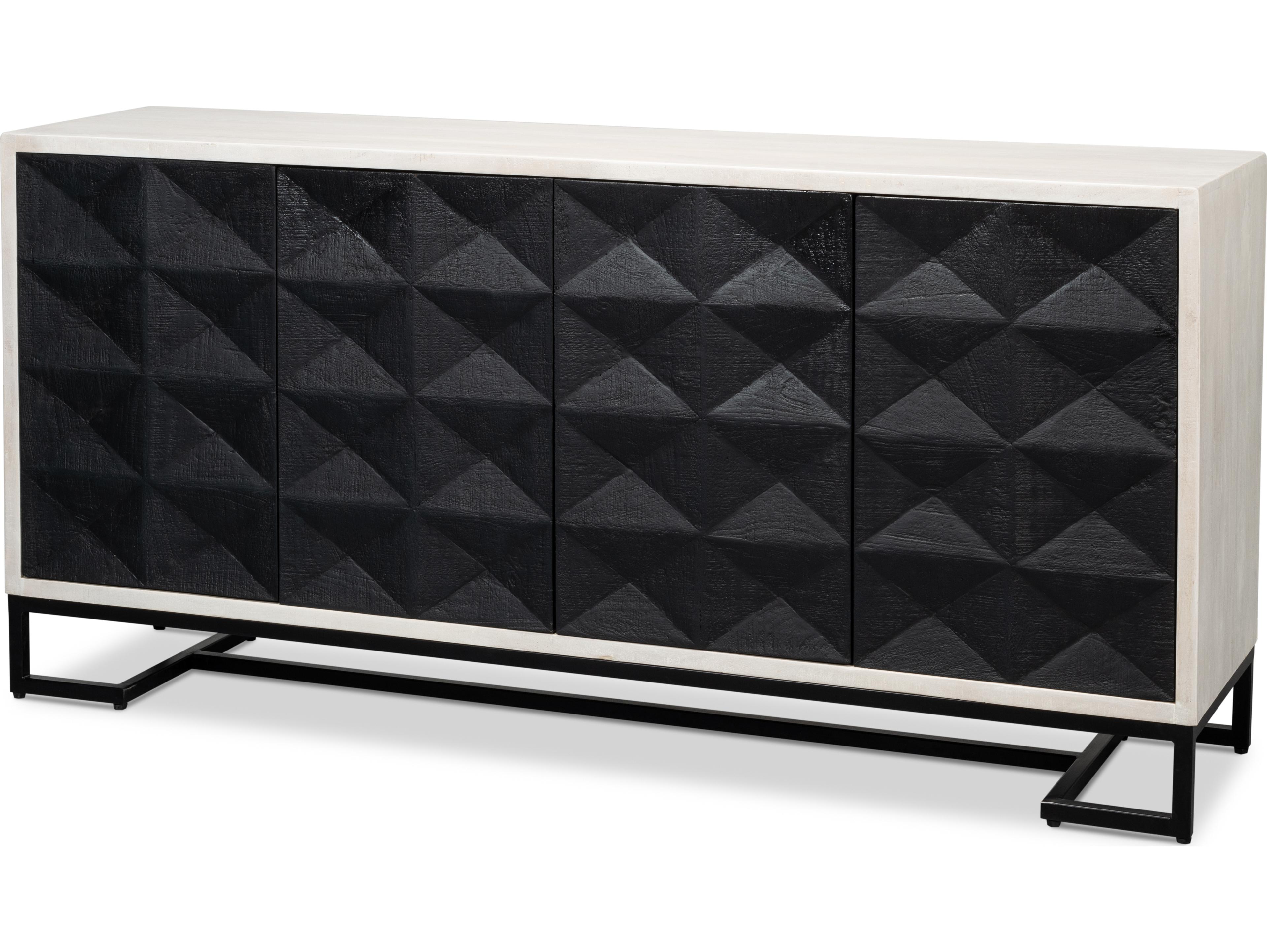 Sarreid Ltd Asiger Four Door Sideboard